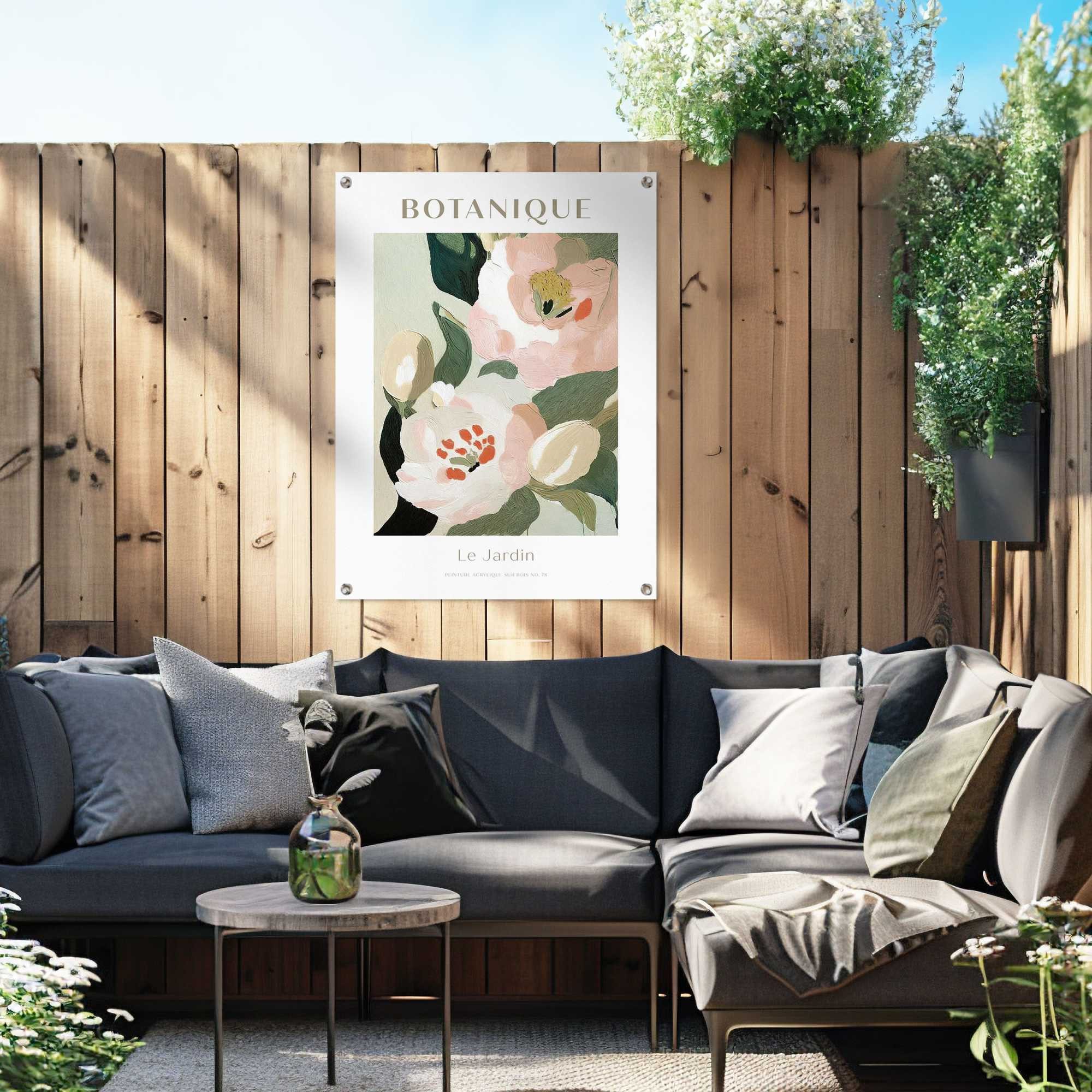 Reinders! Poster Botanique, Garten - Leinwand - Blumen und Pflanzen - 60x80 cm