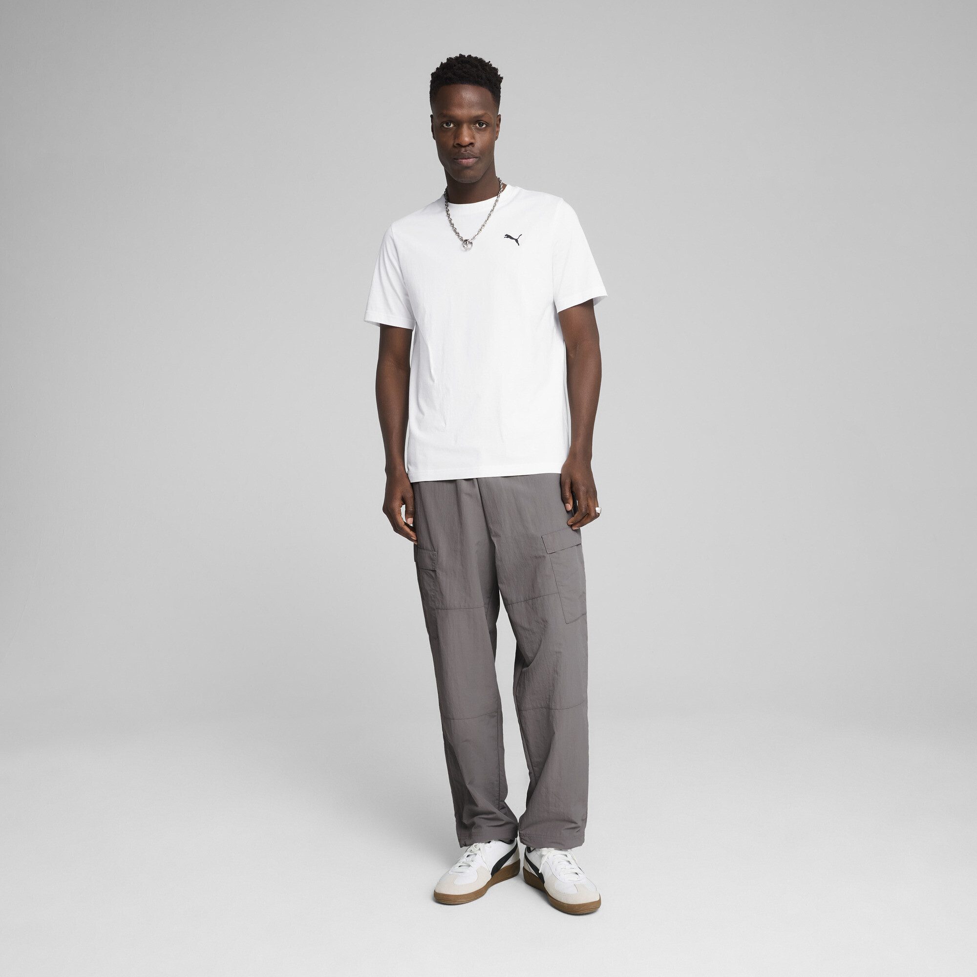PUMA T-Shirt WARDROBE ESS T-Shirt Herren – Bild 2 von 5