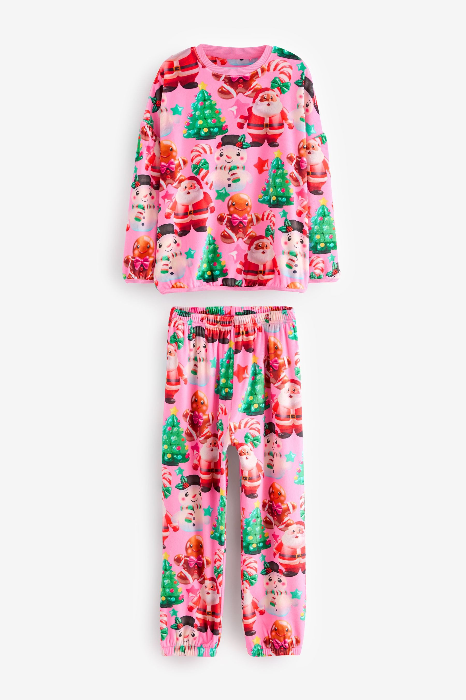Next Pyjama Kuscheliger Fleece-Pyjama (2 tlg) günstig online kaufen