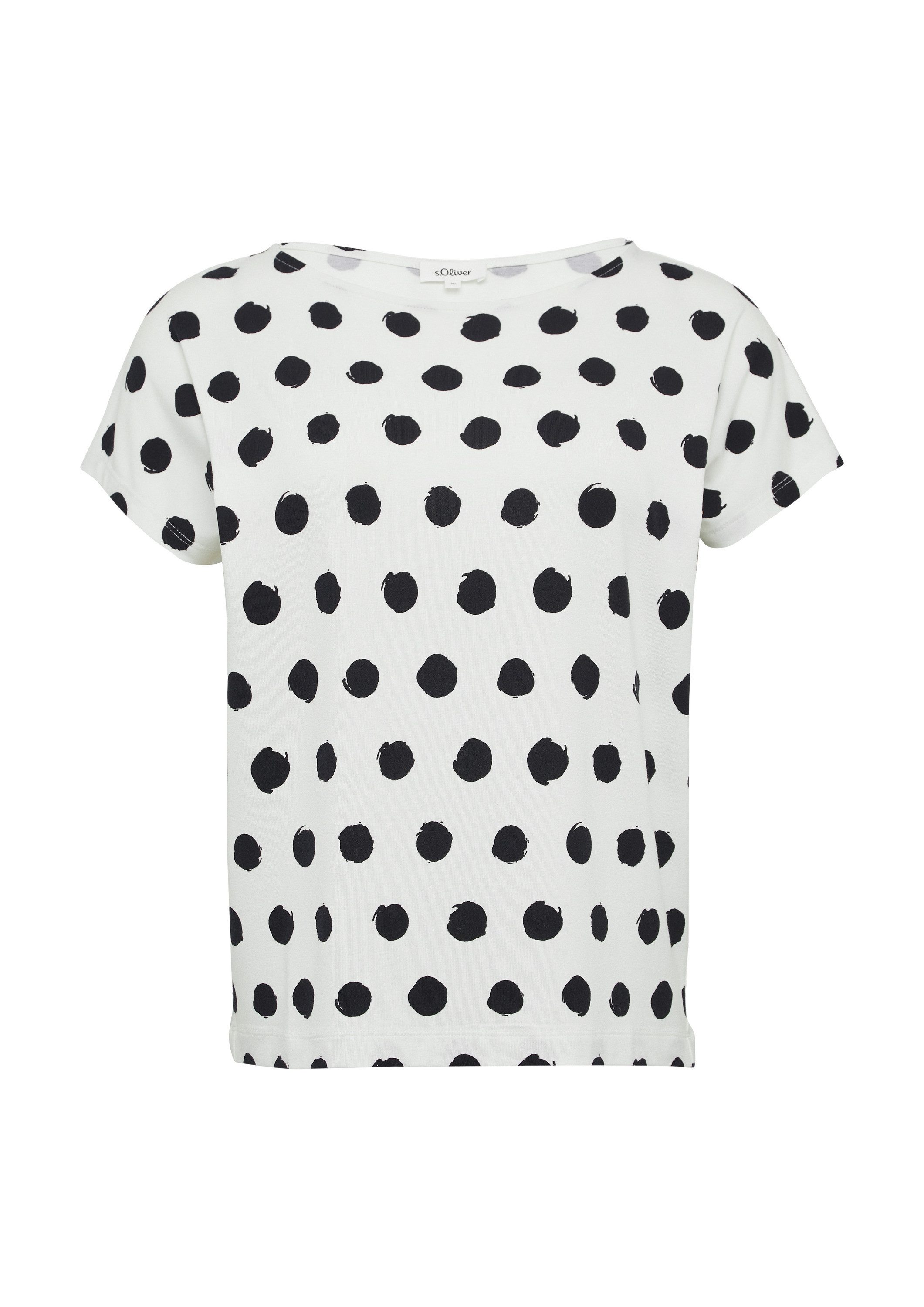 s.Oliver Kurzarmshirt T-Shirt (1-tlg) günstig online kaufen