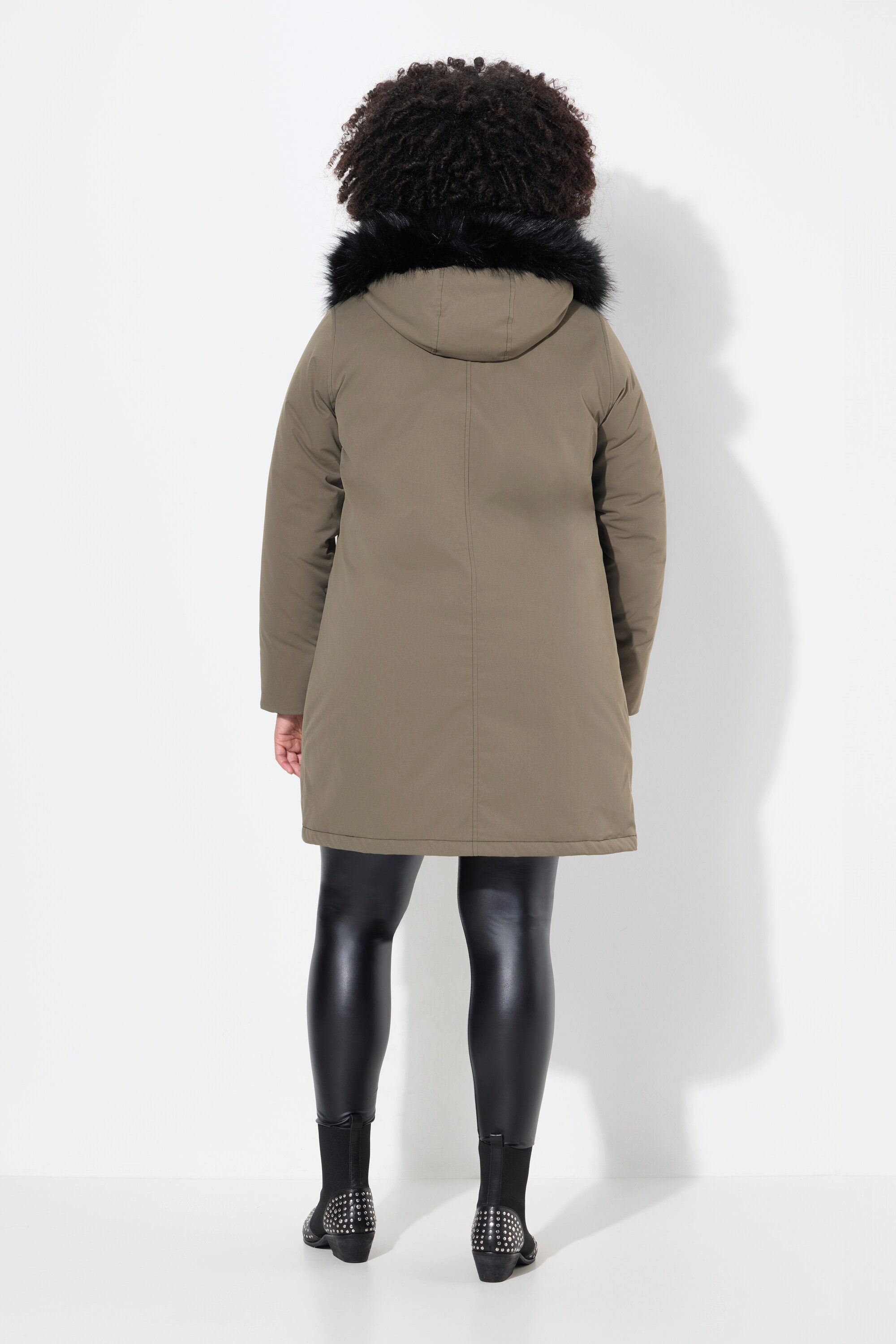Angel of Style Parka Parka oversized Kapuze Sternen-Futter