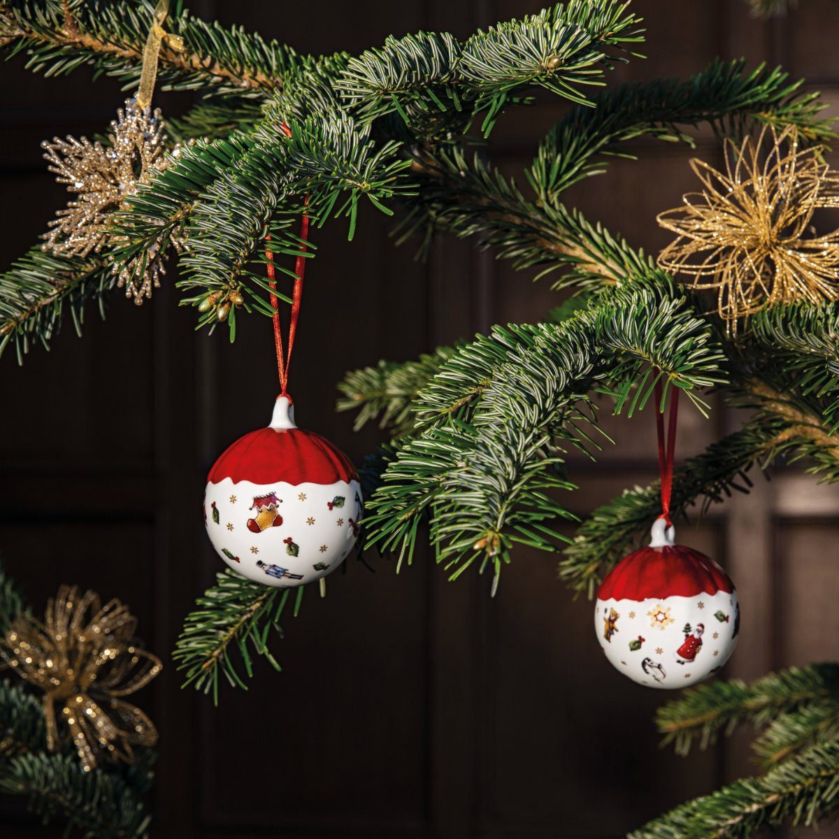Villeroy & Boch Christbaumschmuck Toy's Delight Decoration Weihnachtsdekoration, Jahreskugel, Weihnachtsbaumkugel, Christbaumkugel 6 cm