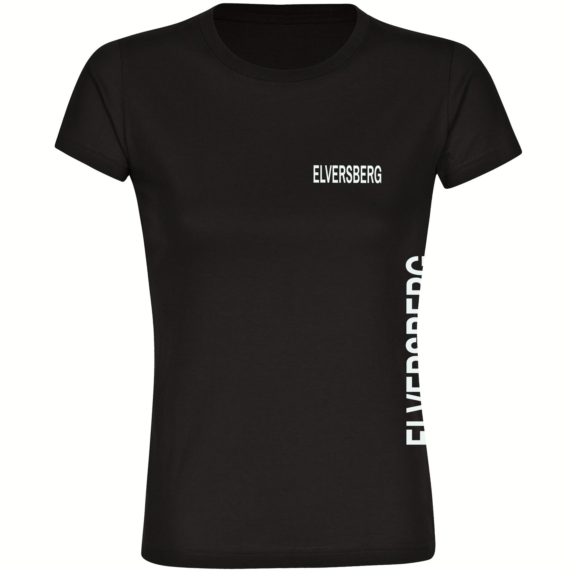 T-Shirt Damen Elversberg - Brust & Seite - Frauen