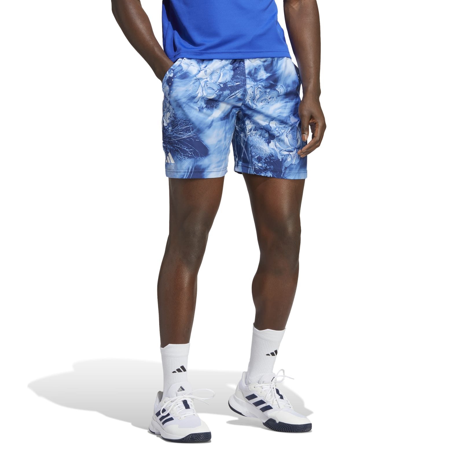 adidas Performance Shorts Tennishose Melbourne Ergo Tennis Graphic blau Herren