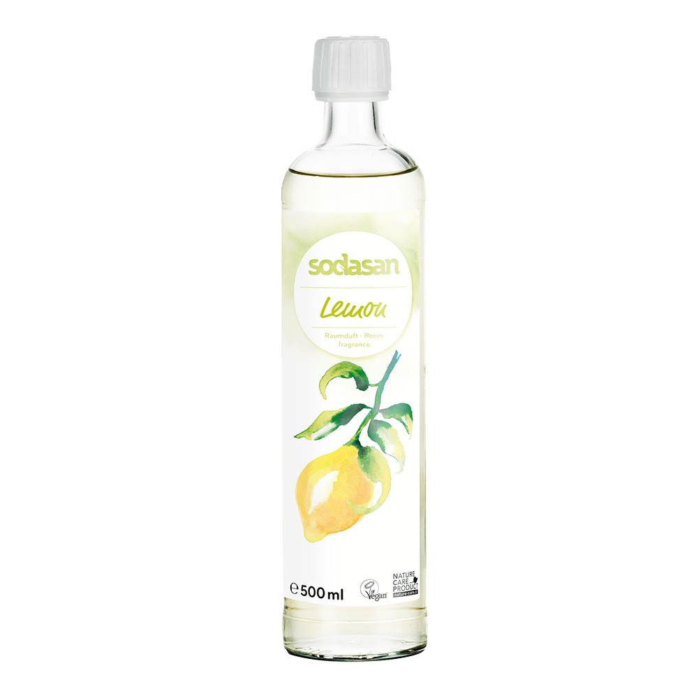 Sodasan Raumduft-Nachfüllflasche Raumduft - Lemon Nachfüller 500ml