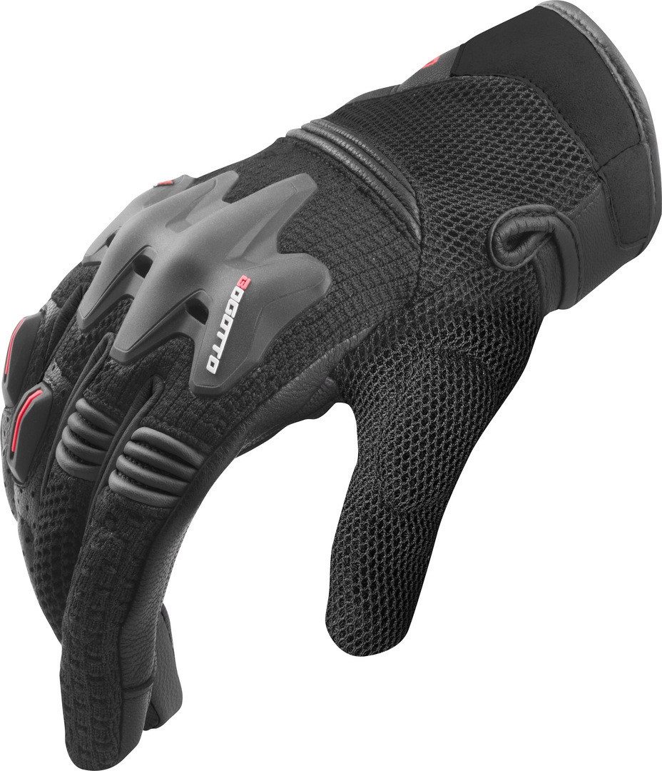 Bogotto Motorradhandschuhe Xatran perforierte Motorrad Handschuhe Atmungsaktiv protektoren
