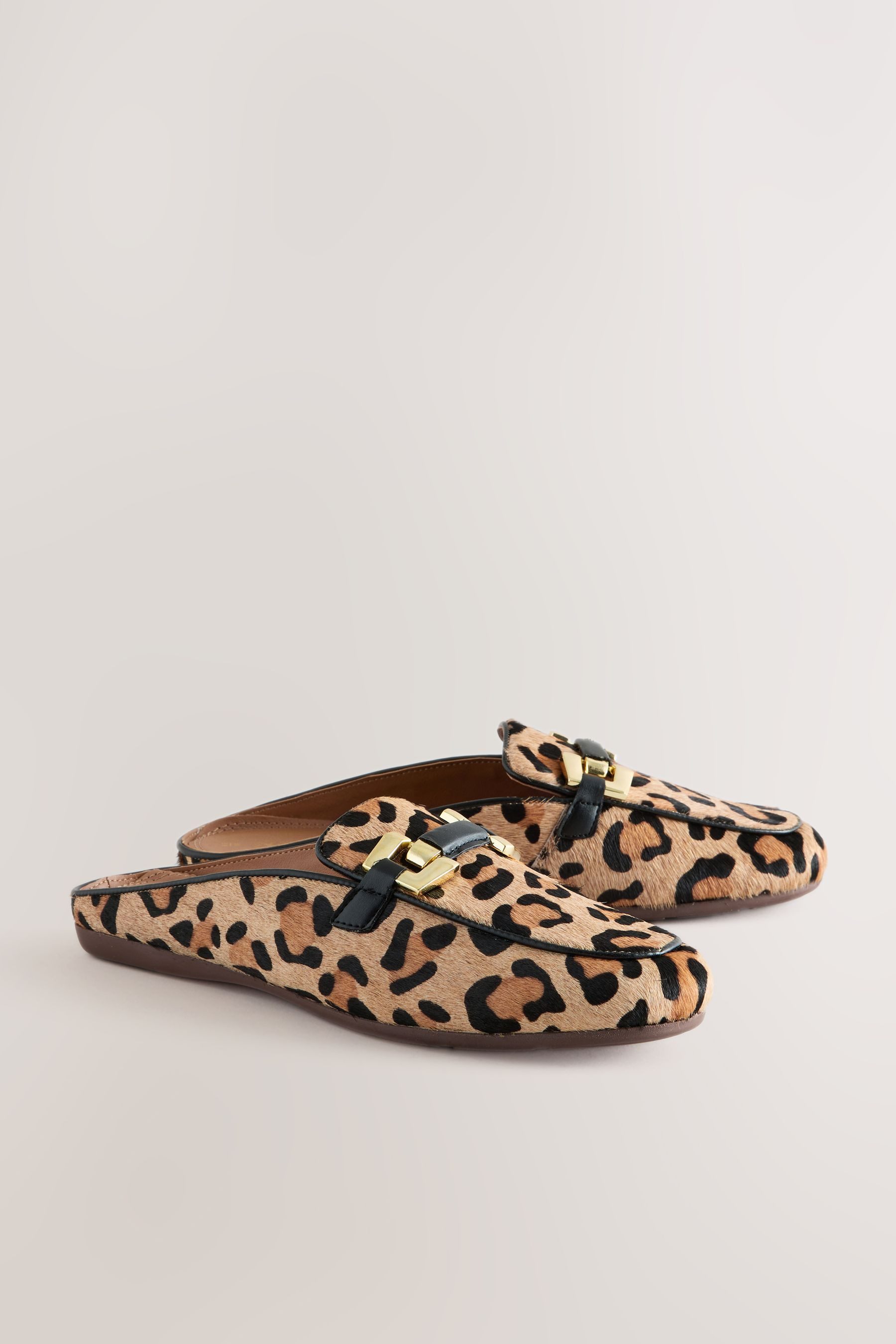 Next Forever Comfort® Leder-Loafer mit Metalldetail günstig online kaufen