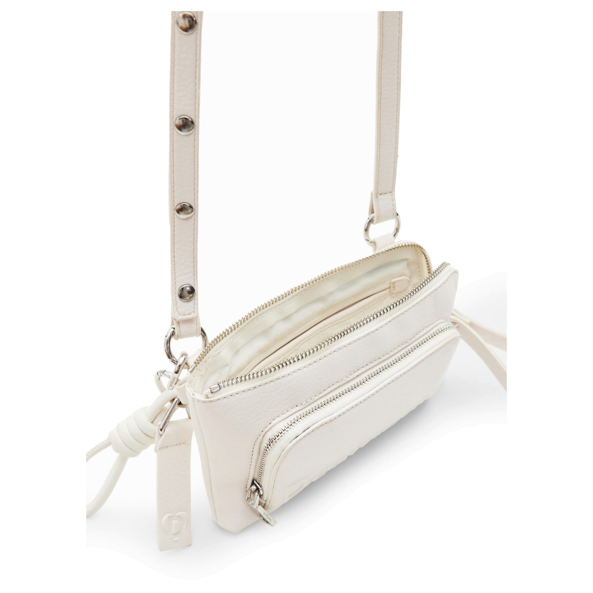 Desigual Umhängetasche Half Logo 24 Lisa - Umhängetasche 20 cm (white)