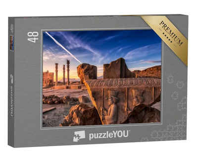 puzzleYOU Puzzle Persepolis: Hauptstadt des Achämenidenreiches, 48 Puzzleteile, puzzleYOU-Kollektionen Iran, Asien