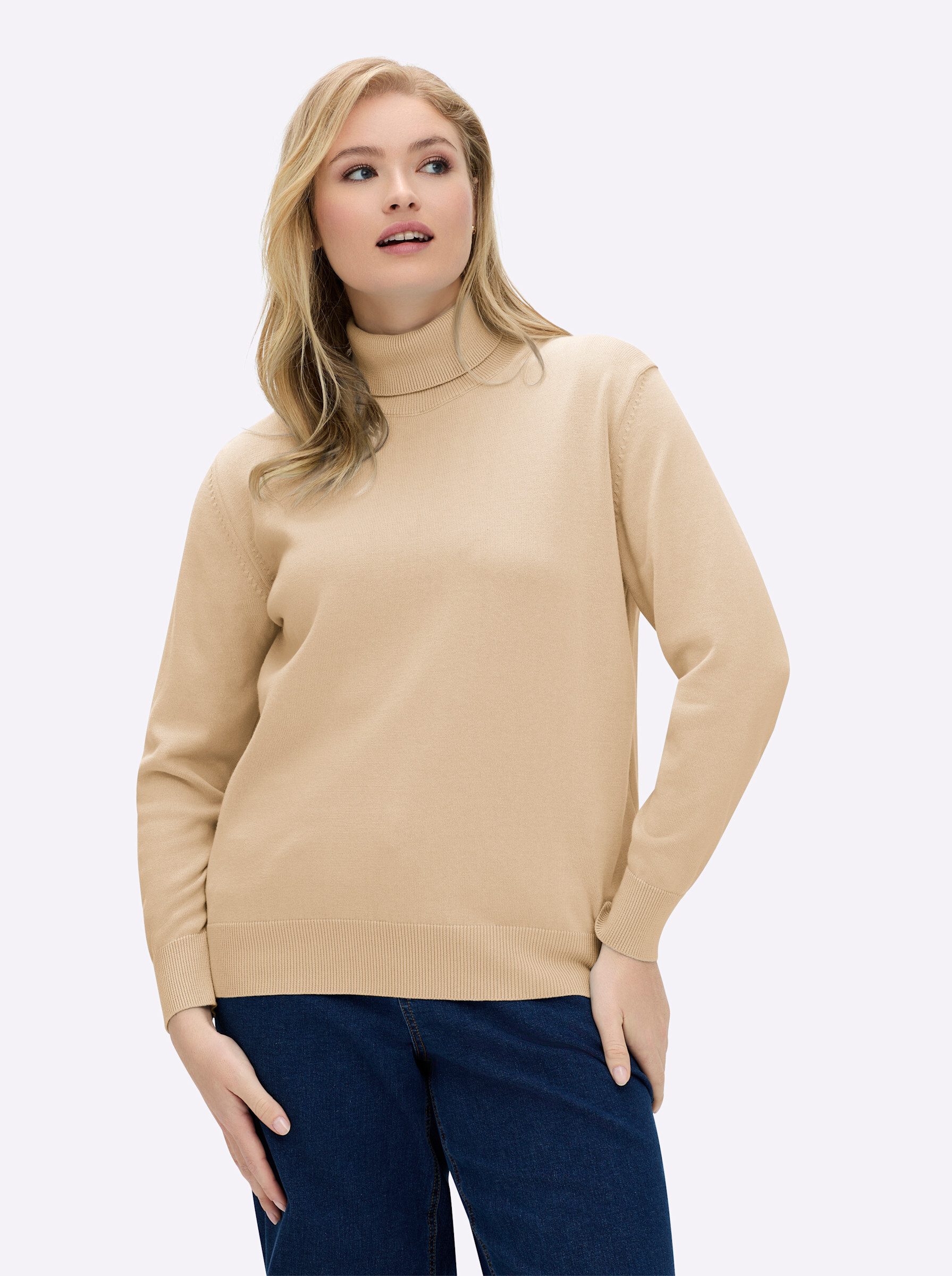 Witt Strickpullover Rollkragenpullover .