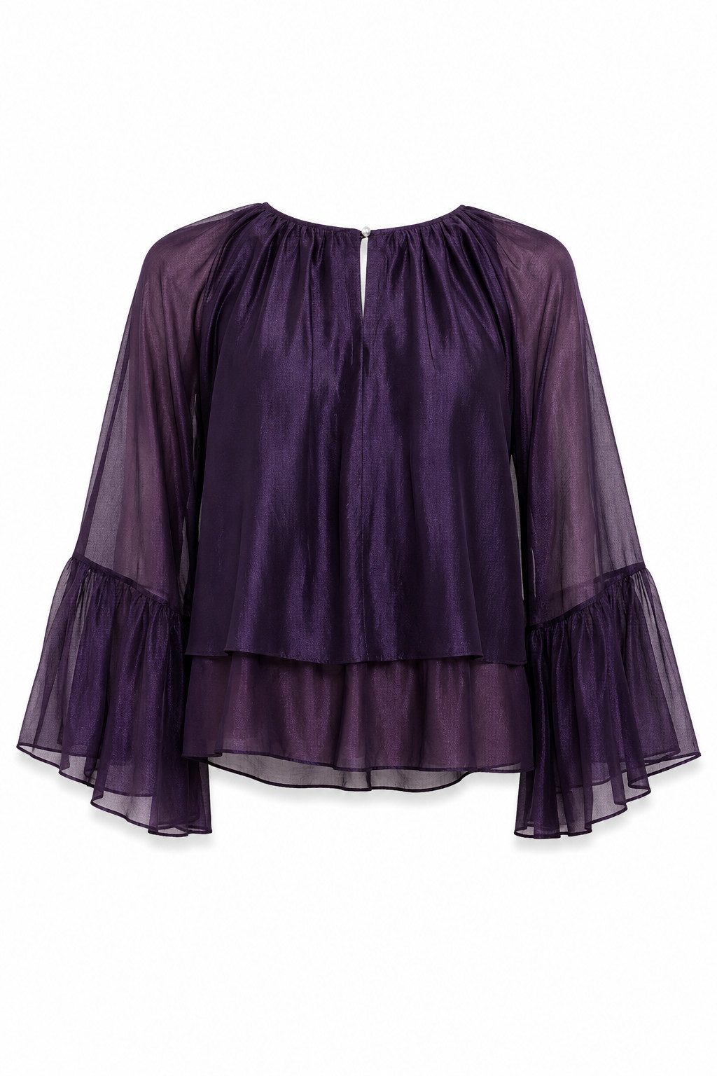 Langarmbluse - Bluse - Bluse Damen - Damenbluse - Schlupfbluse - Bluse Damen elegan