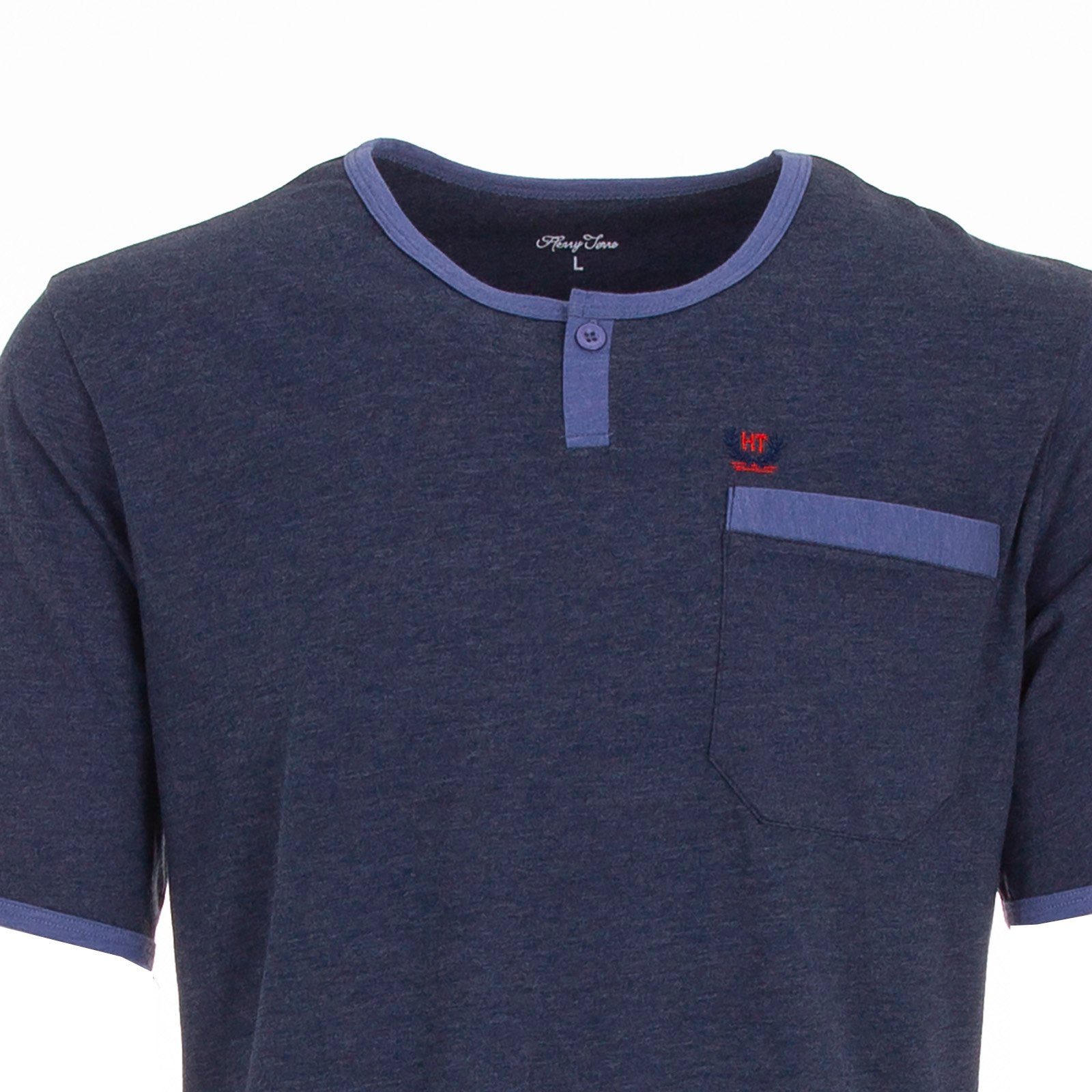 Henry Terre Nachthemd Nachthemd Kurzarm - Uni günstig online kaufen