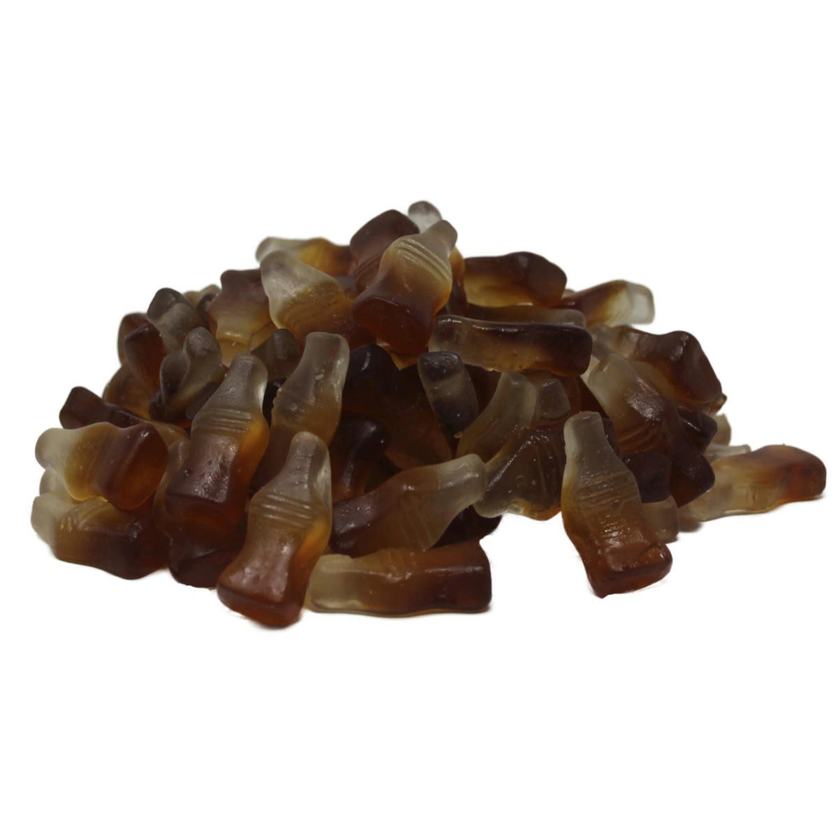 Fruchtgummi Bären & Co. Süßigkeit, Fruchtgummi Colaflaschen mit köstlichem Cola Geschmack zuckerfrei 300g