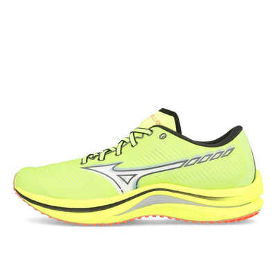 Mizuno Mizuno Wave Rebellion Herren Neo Lime White Neon Flame Laufschuh