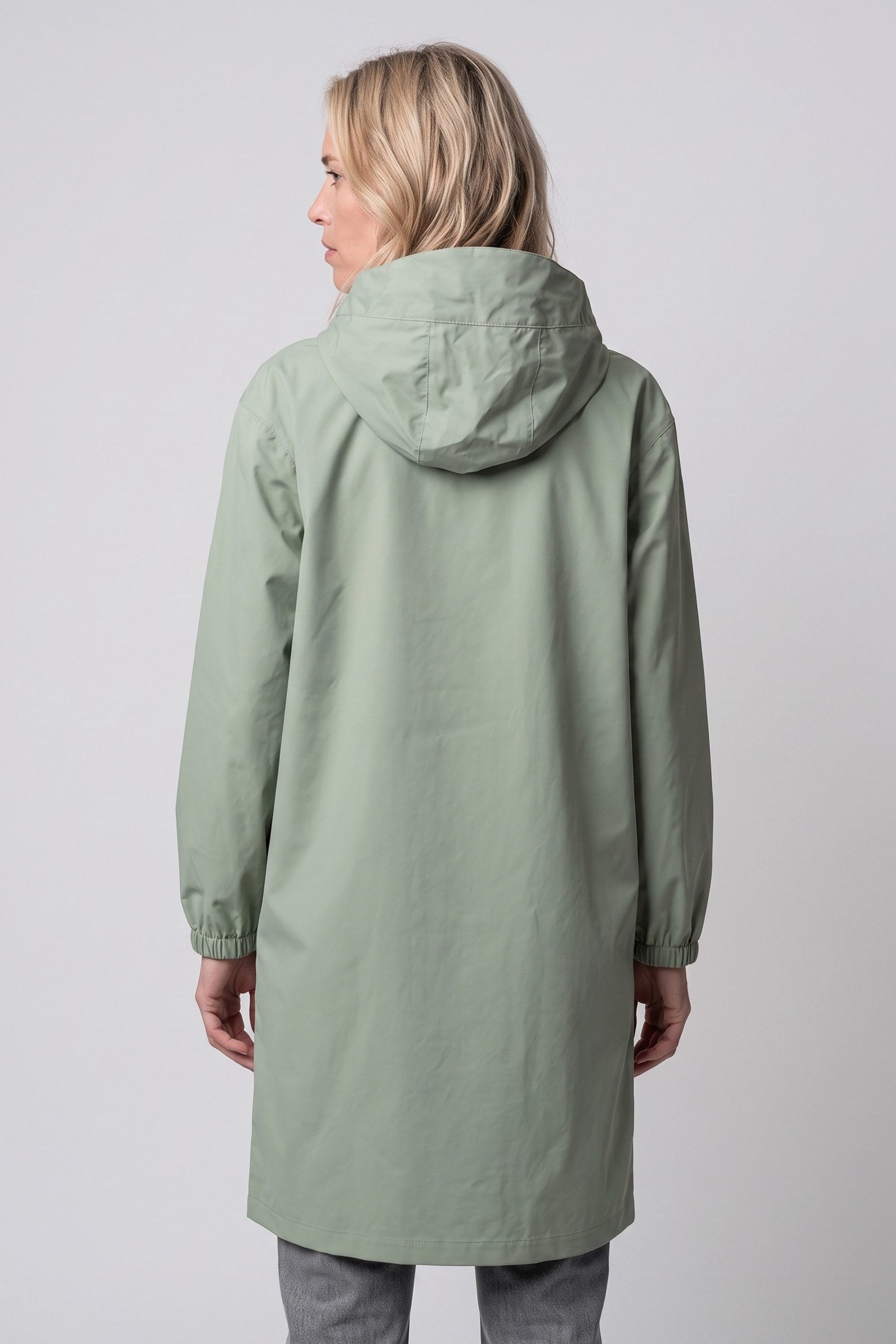 Alife & Kickin Regenjacke Damen TirilAK A Regenjacke, Jacke Wasserabweisend, Kapuze mit Kordelzug, Zwei-Wege-Reißverschluss – Bild 3 von 5