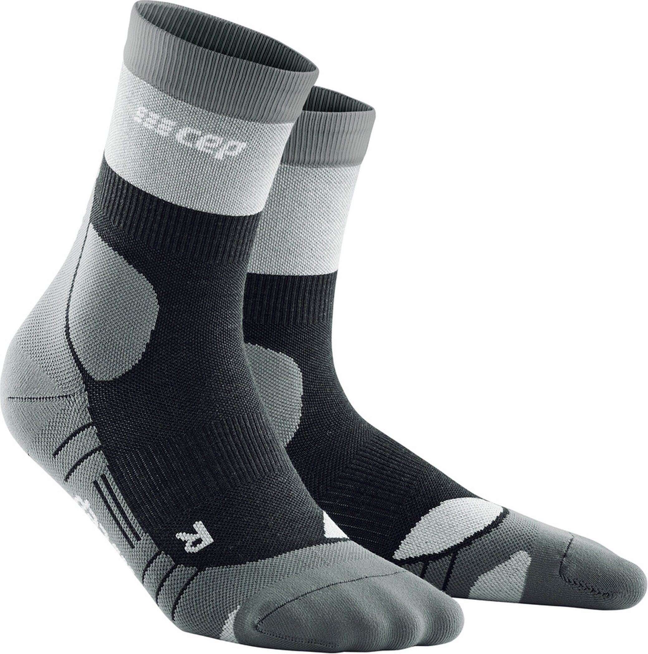 CEP Socken CEP hiking light merino mid-cut soc STONEGREY/GREY