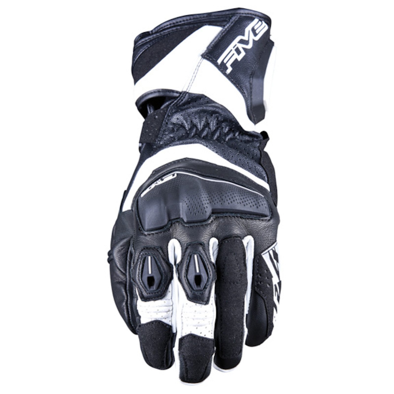 Five Gloves Motorradhandschuhe Five RFX4 EVO Motorradhandschuhe Schwarz / Weiss XL motorradhandschuhe für herren