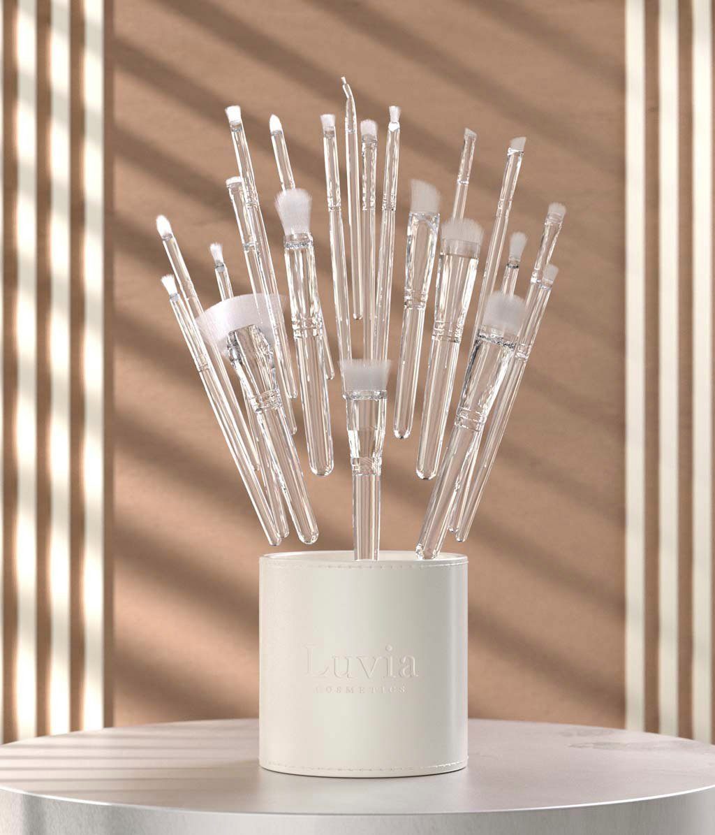 Luvia Cosmetics Kosmetiktasche Magnetic Brush Case, Ideale Pinselaufbewahrung, sauber, griffbereit, perfekt für Reisen.