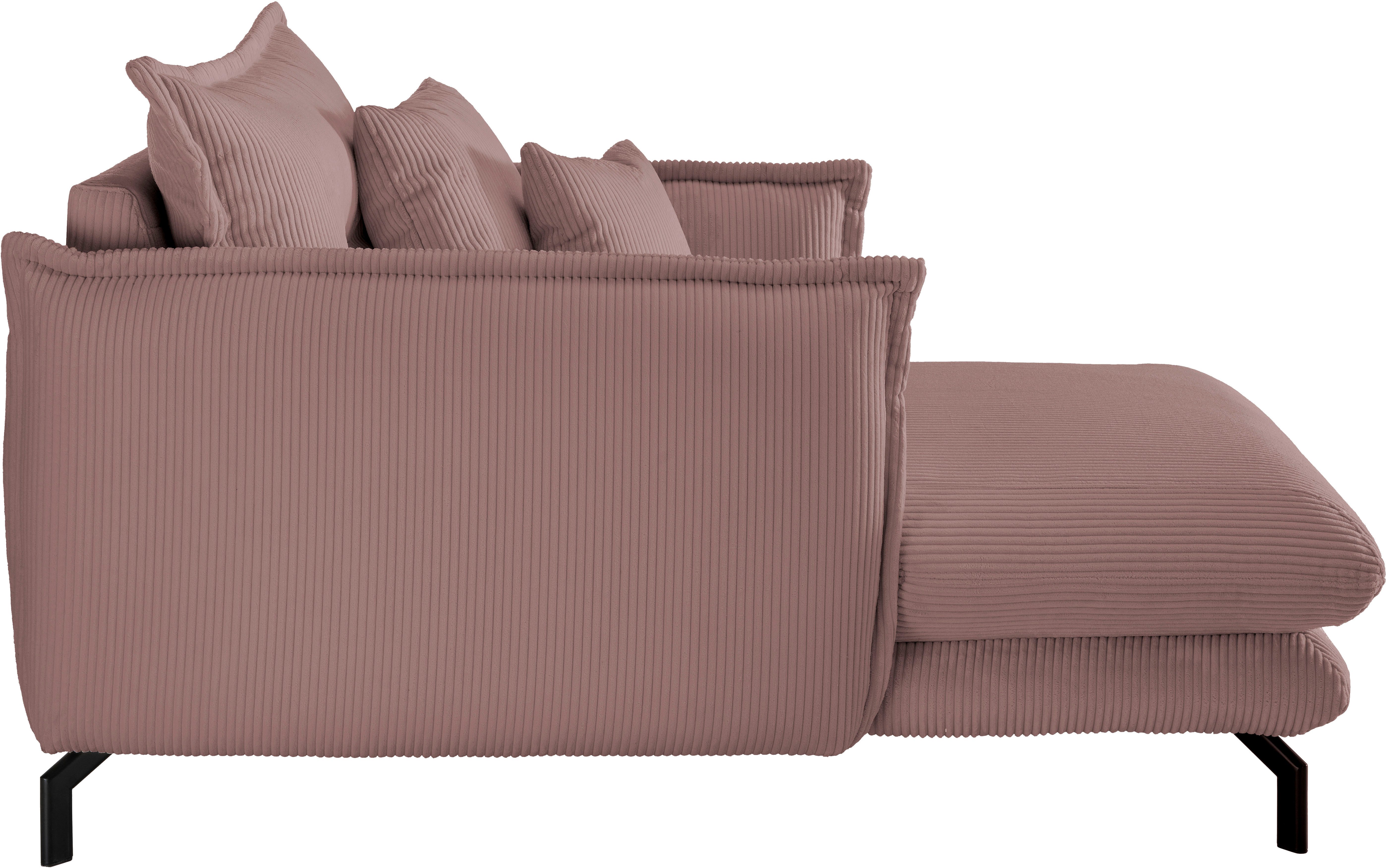 Home affaire Loveseat LAVA Mega Ohrenbacken Sessel, modern & elegant, aktuelle Kissenoptik