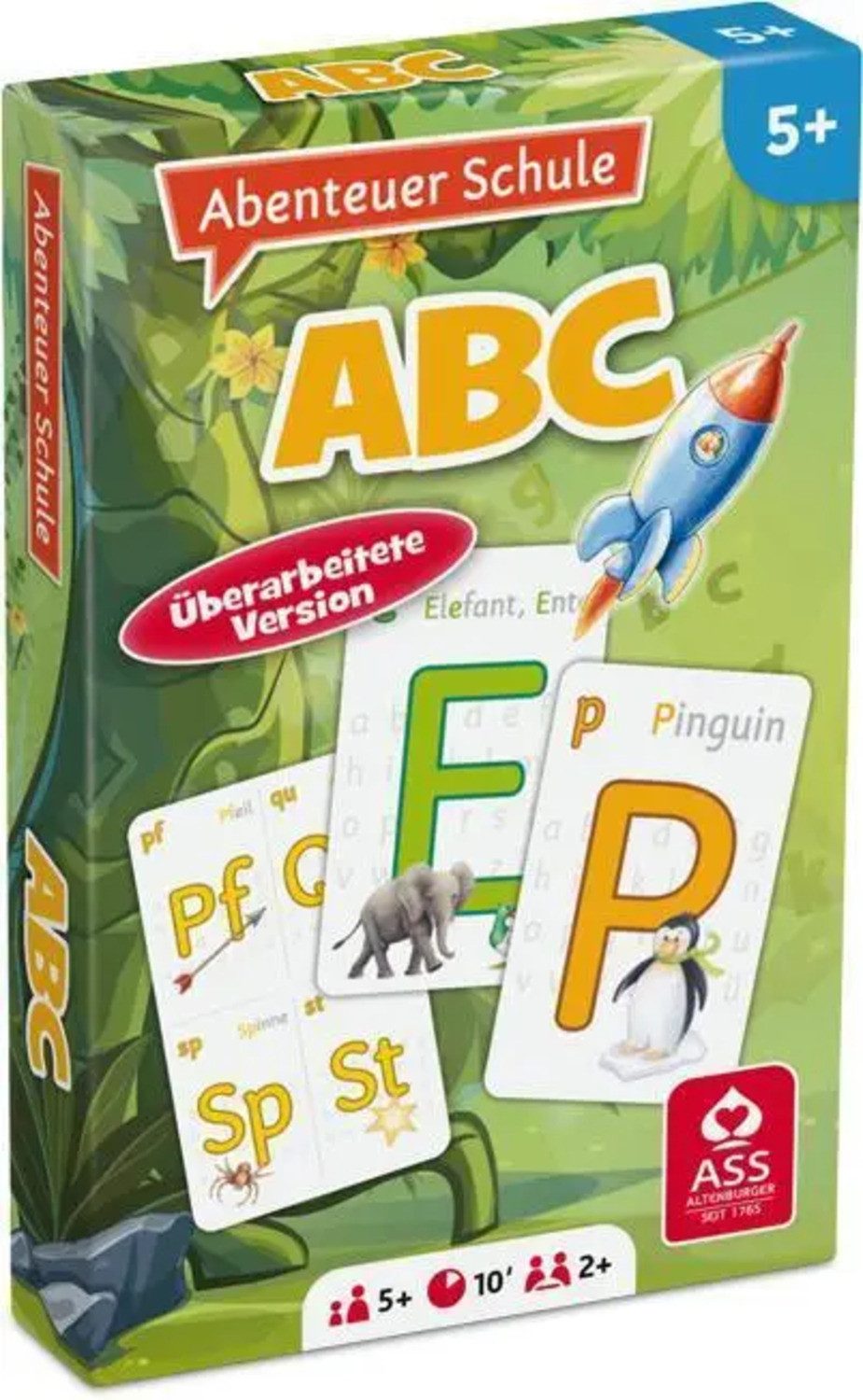 Cartamundi Spiel Abenteuer Schule - ABC