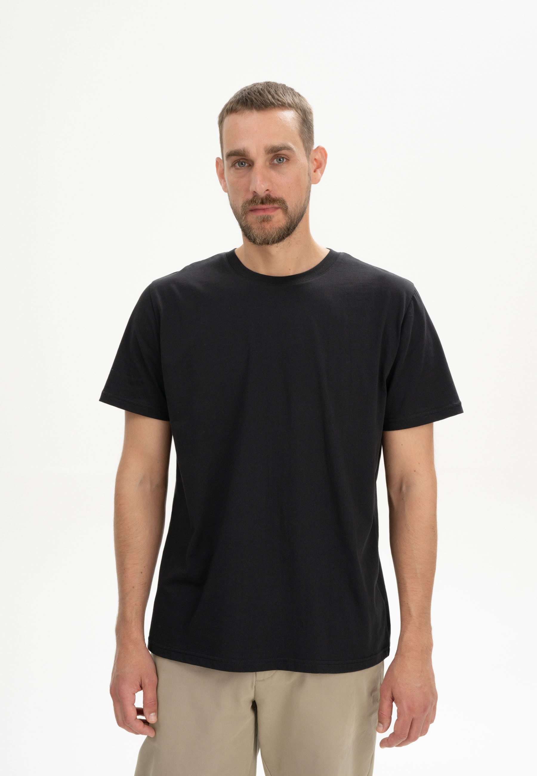 MELA Kurzarmshirt T-Shirt SADHIL Fein gerippter günstig online kaufen