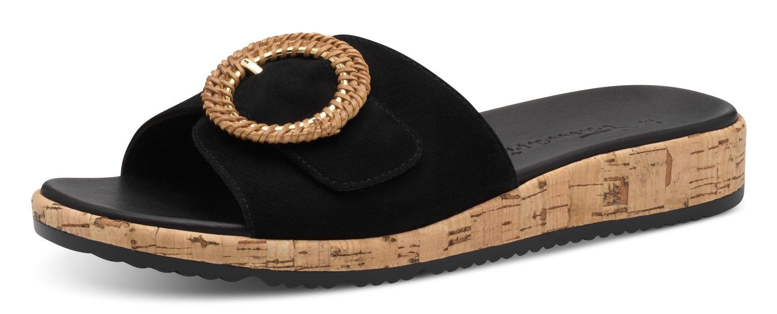Tamaris Pantolette, Keilabsatz, Sommerschuh, Schlupfschuh mit günstig online kaufen