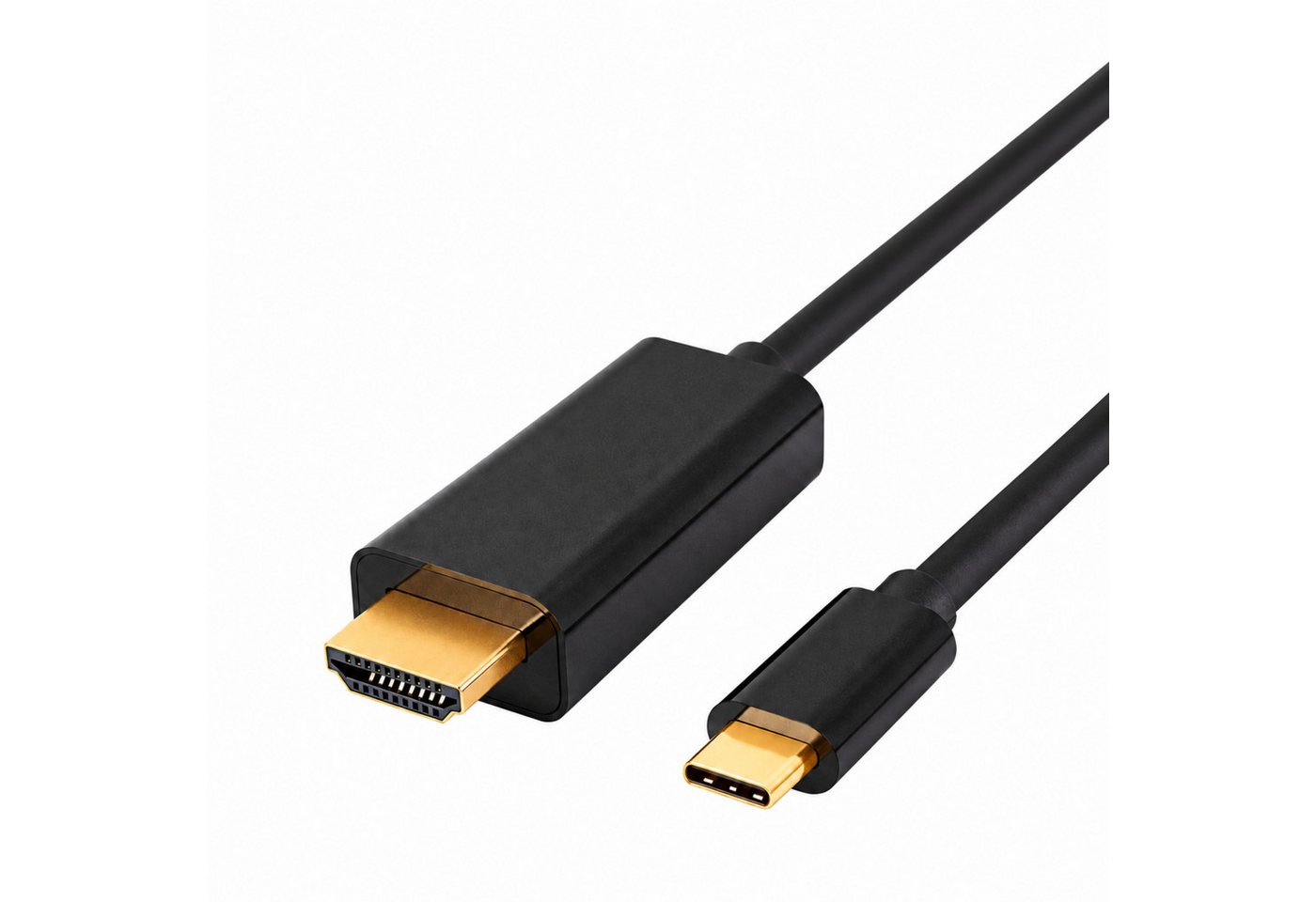PlugUp USB-C auf HDMI Kabel 8K 60Hz 180cm – Audio & Video für Laptop, PC & TV USB-Kabel, HDMI, USB-C, (180 cm), 8K@60Hz USB-C zu HDMI Kabel 180cm Audio & Videoübertragung