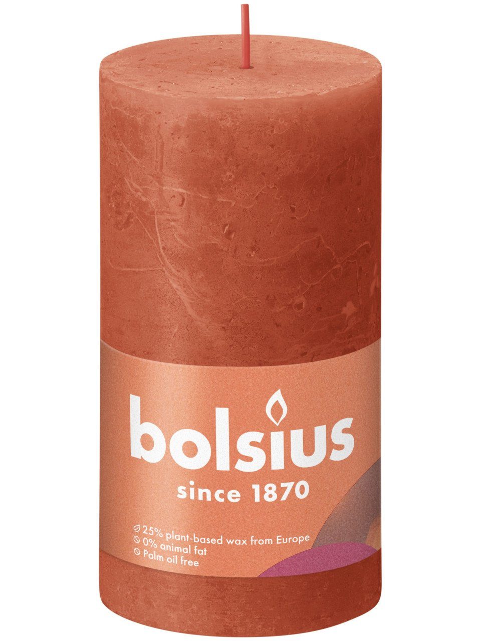 Bolsius Stumpenkerze Bolsius Rustik Stumpenkerze herbstliches günstig online kaufen