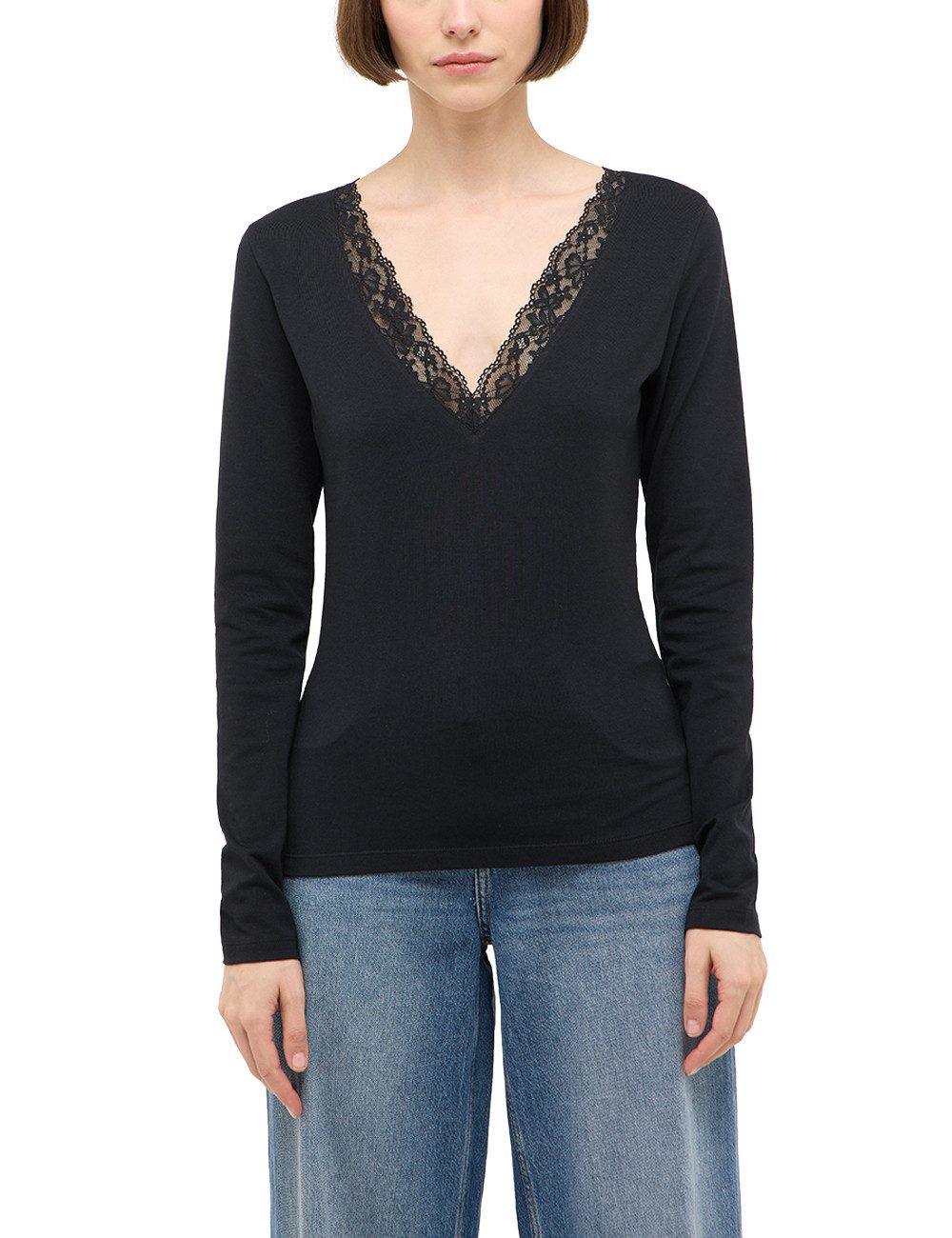 MUSTANG Langarmshirt Damen Style Hallie