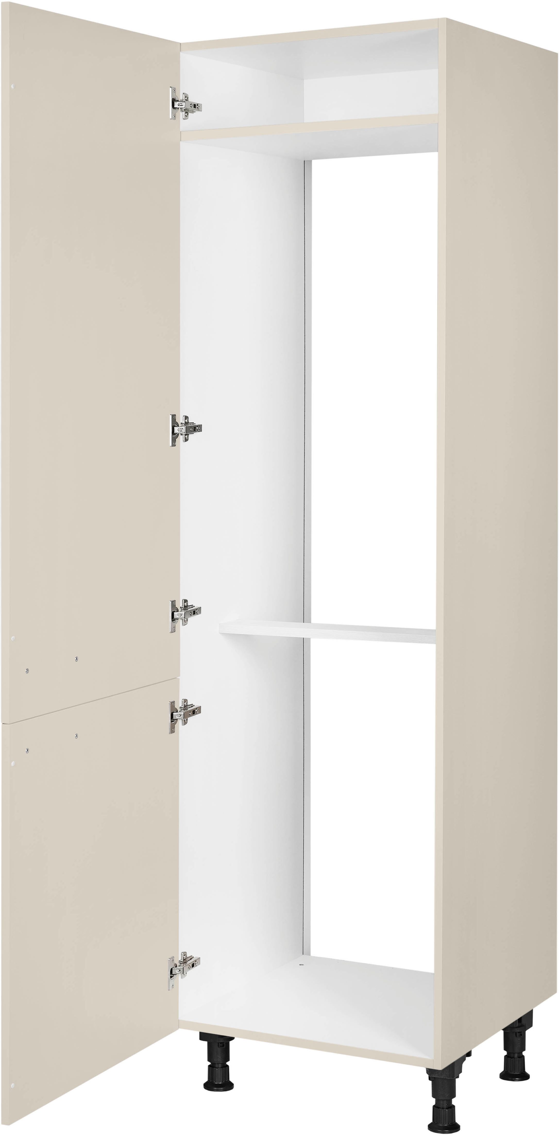 nobilia® Kühlmodul "Laser", für ein Kühl- und Gefrierschrank, Ausrichtung wählbar vormontiert, Ausrichtung wählbar, Breite/Höhe: 60/216,6 cm