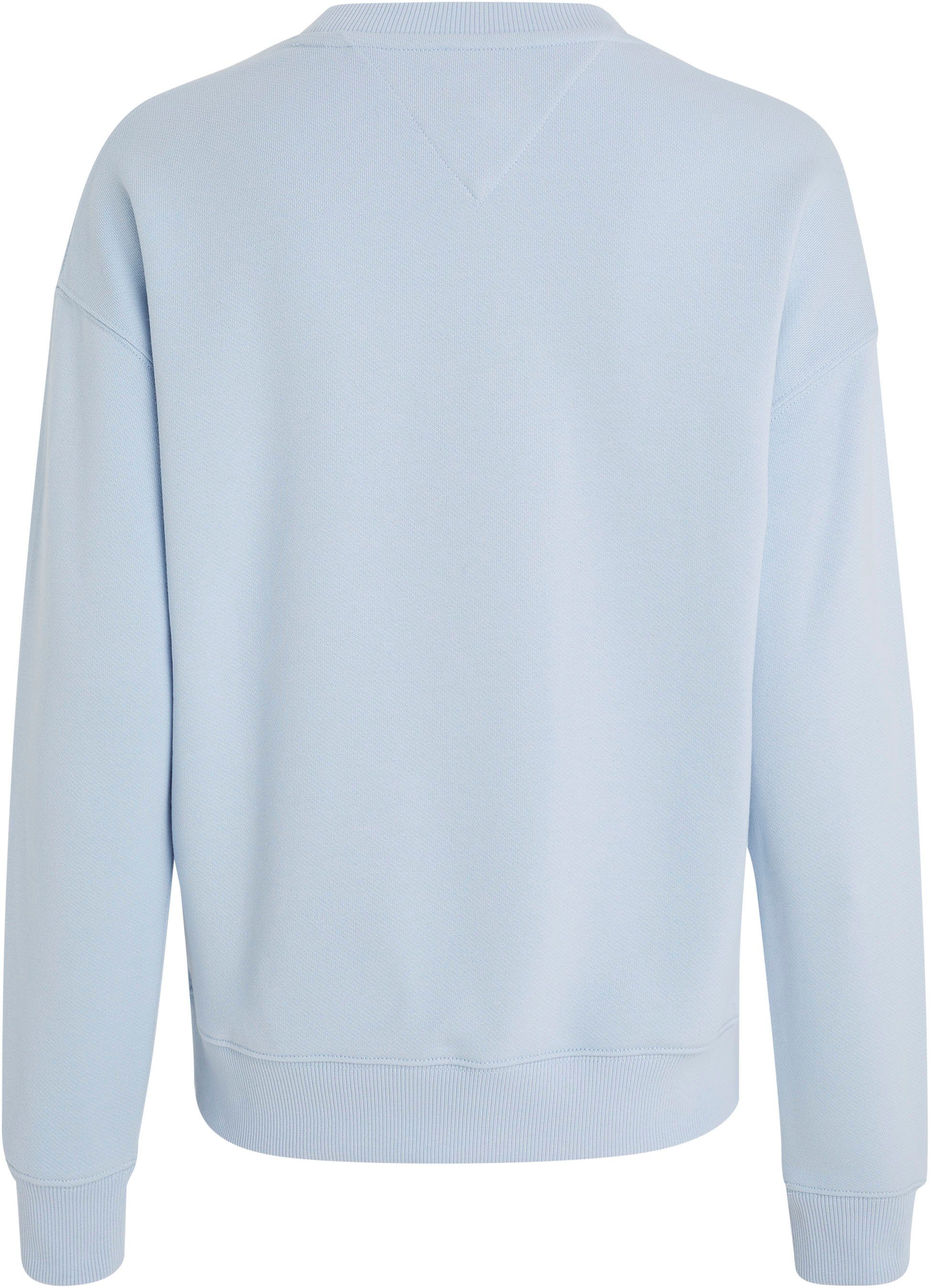 Tommy Jeans Curve Sweatshirt CREW TJW BXY BADGE EXT Breezy_Blue