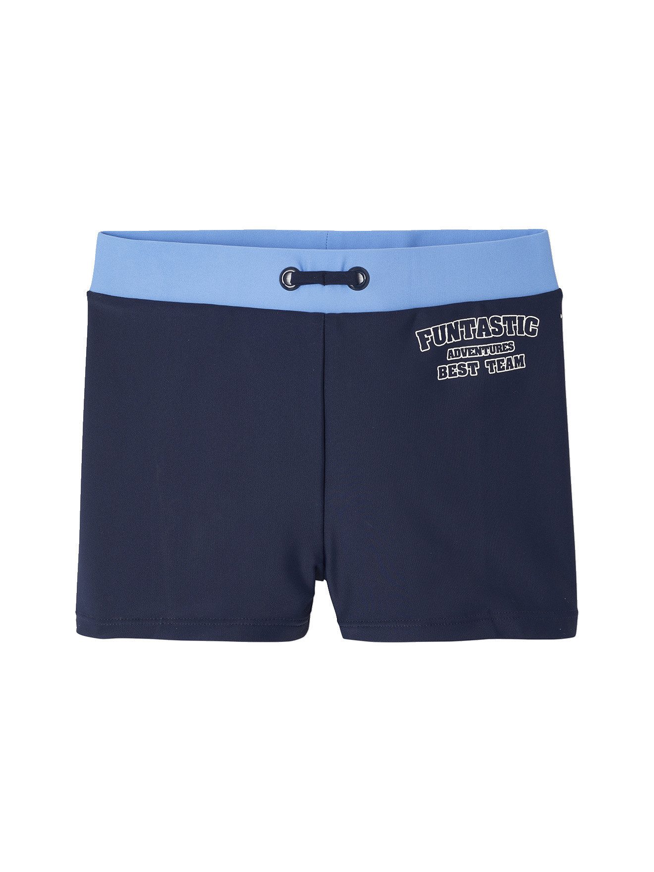 vertbaudet Badehose Jungen-Set: Badekappe & Badehose BEST TEAM