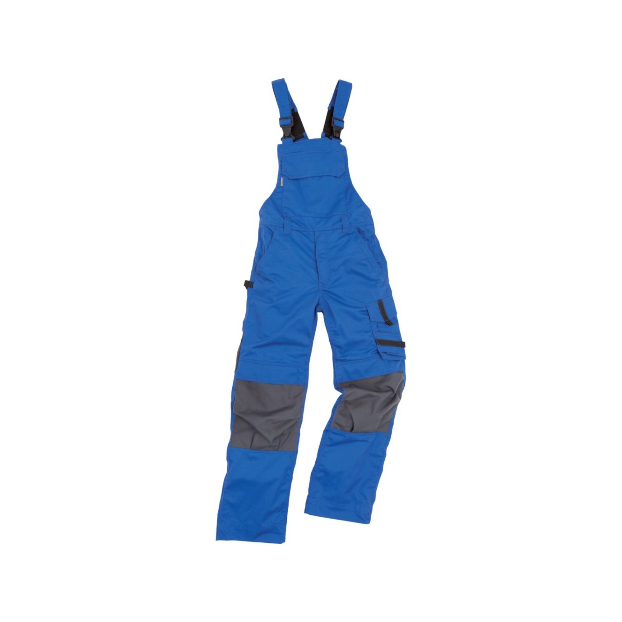 Excess 3/4-Hose Excess Arbeitslatzhose Champ, Gr. 50, blau/grau
