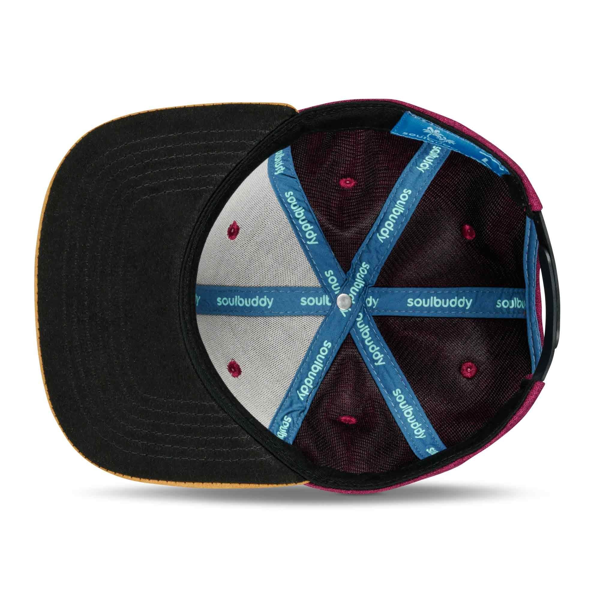 Soulbuddy Snapback Cap - Cap Herren, Cap Damen, Baseball Cap, Basecap, Geschenk für Papa (One Size, Unisex, Größenverstellbar, auch als Kids Caps erhältlich)