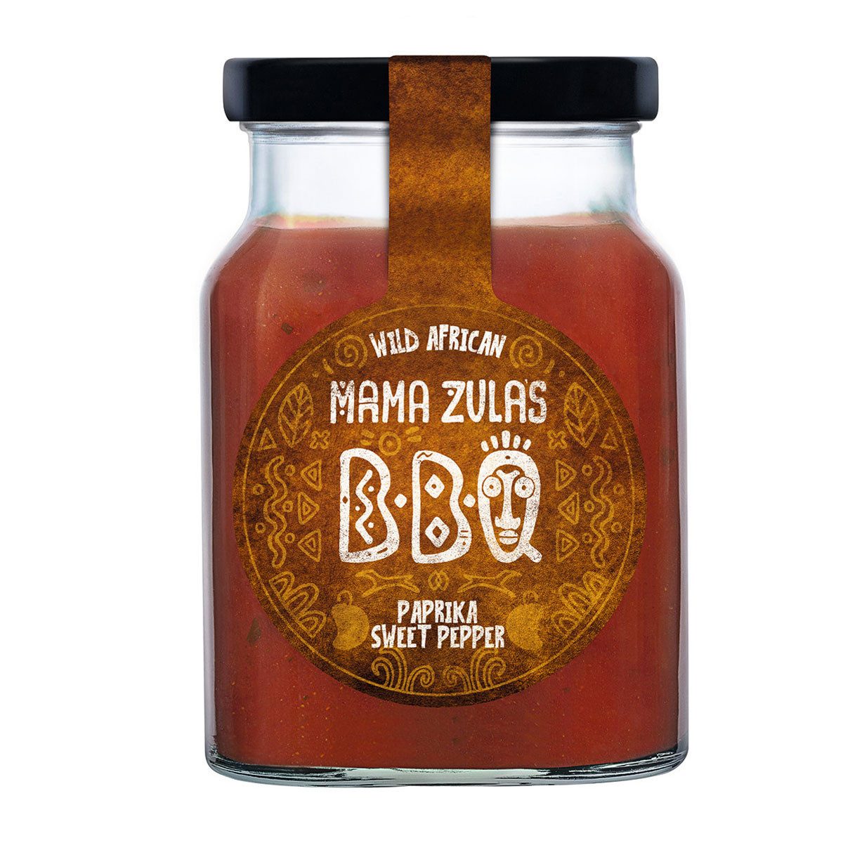 MAMA ZULA'S Saucen, Mama Zula Wild African BBQ Paprika Sweet Pepper im Glas 320ml