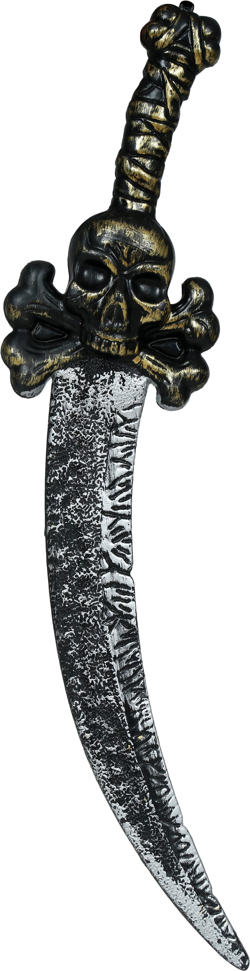 Fiestas Guirca Kostüm, Piratenschwert Karneval Accessoire Deko Abenteuer Klinge Totenkopf Des