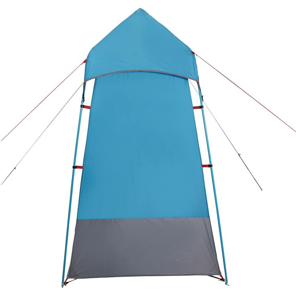vidaXL Faltzelt WC-Zelt Blau Wasserdicht, (1 tlg)