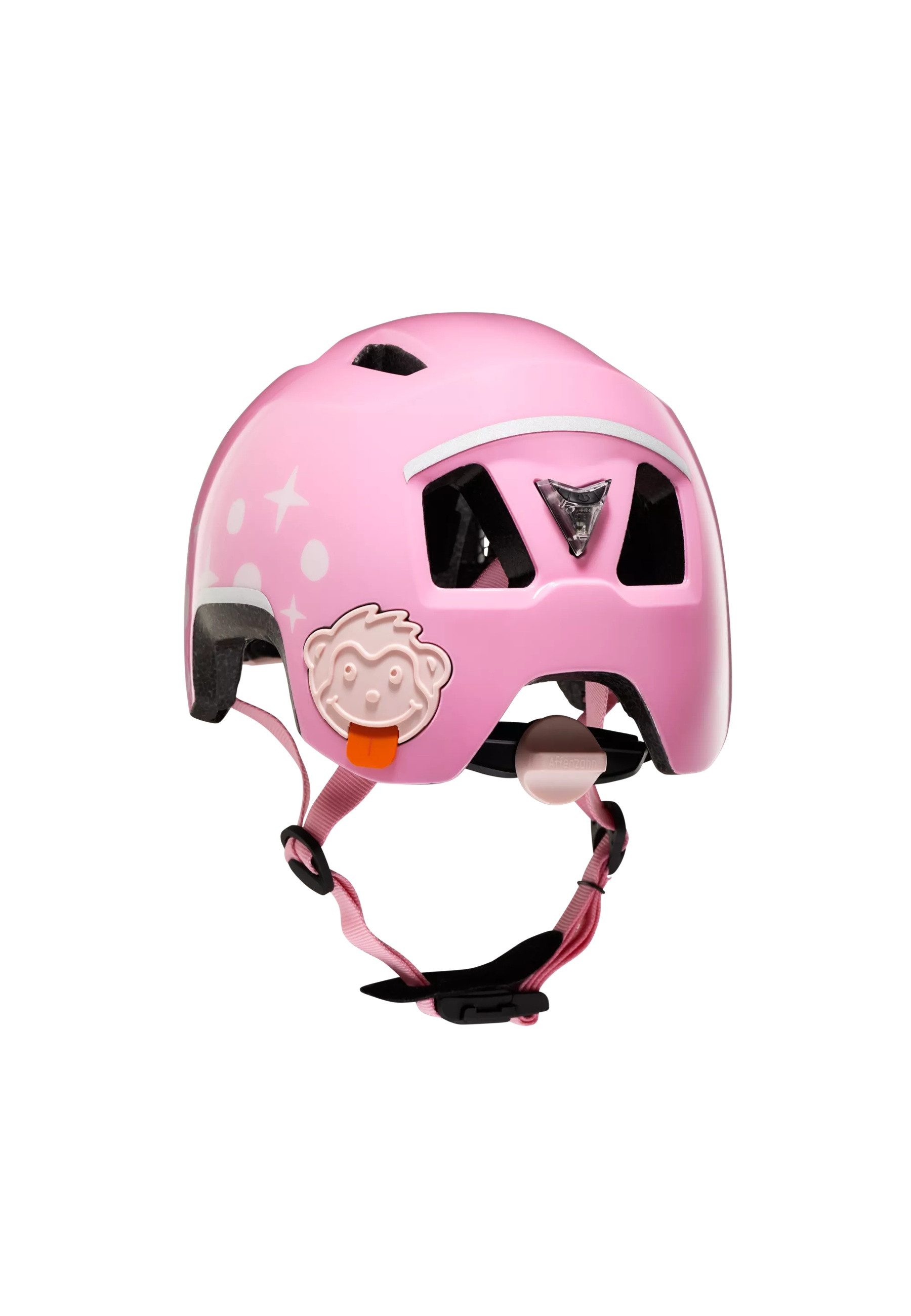 Affenzahn Kinderfahrradhelm Fahrradhelm, mit integriertem Rücklicht