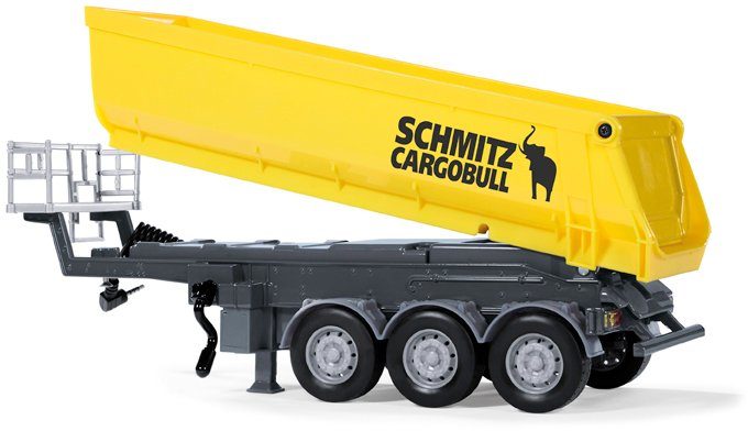 Siku Spielfahrzeug-Anhänger SIKU Control, 3-Achs-Kippsattelauflieger (6734), passend für SIKU Control, Â»Volvo FH16Â«