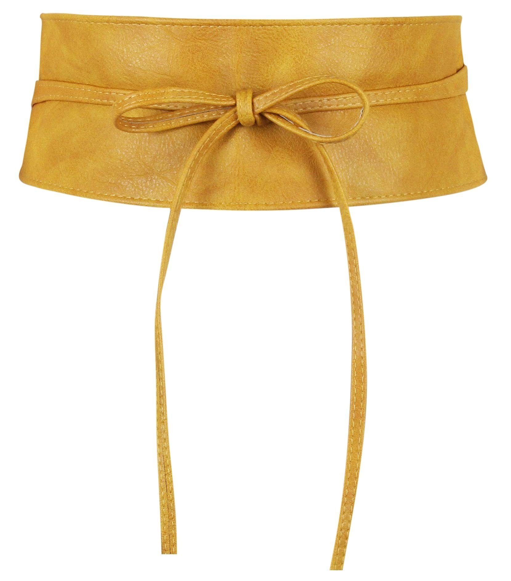 Frentree Taillengürtel mit eleganter Schleife, Kleidergürtel mit breitem Bu günstig online kaufen