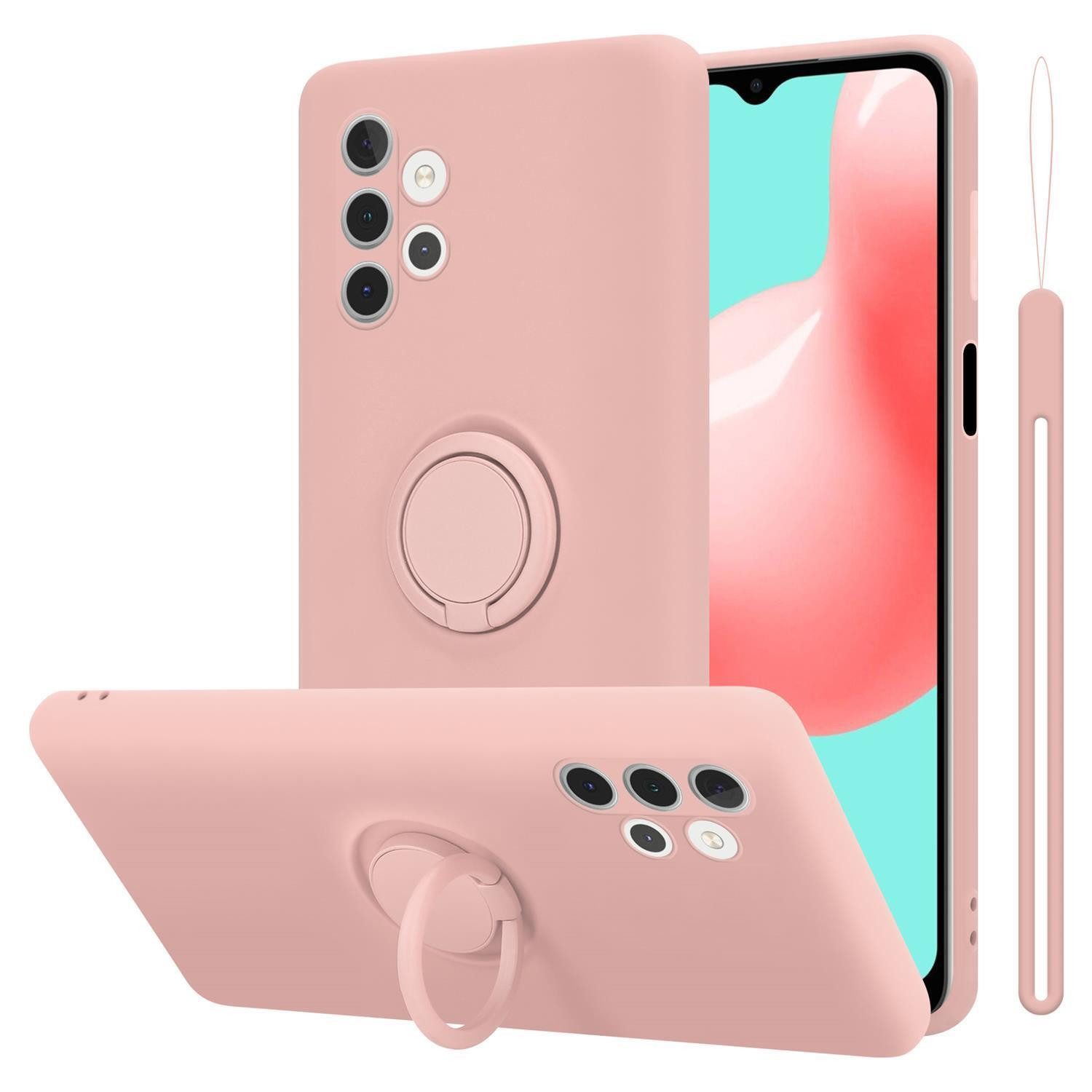Cadorabo Handyhülle für Samsung Galaxy A32 4G Hülle Samsung Galaxy A32 4G, Robustes Hard Case - Handy Schutzhülle - Hülle - Back Cover Bumper