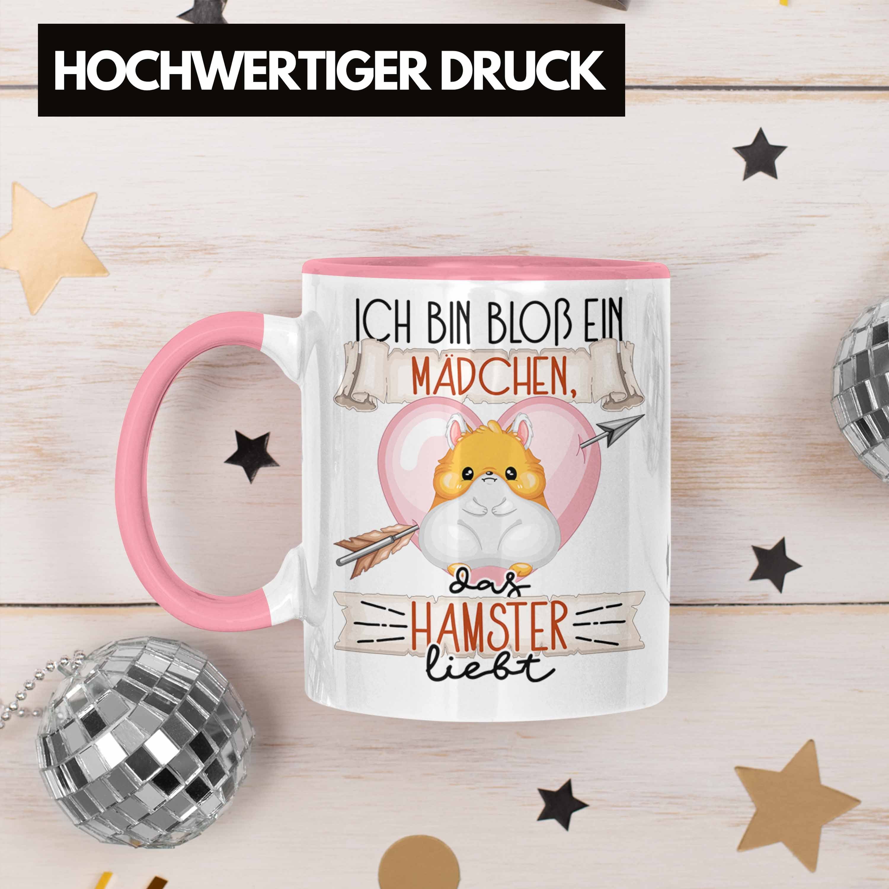 Trendation Tasse Tasse Lie Das Ein Hamster Hamster Ich Bloß Frauen Rosa Mädchen Bin Geschenk