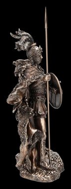 Figuren Shop GmbH Dekofigur Athena Figur - Göttin mit Schild und Speer - Veronese - griechische Dekofigur 30cm