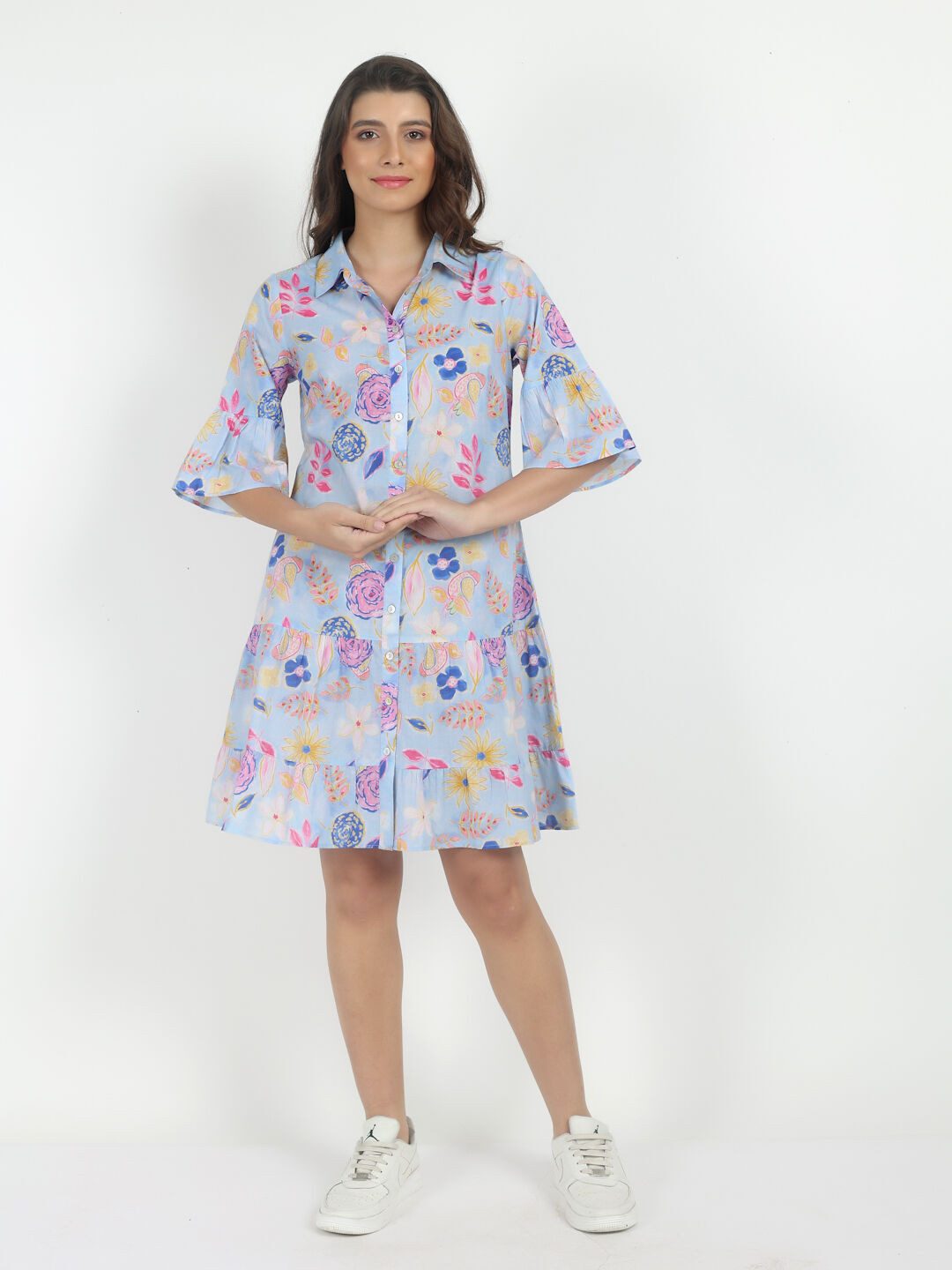 VICCI Germany A-Linien-Kleid (1-tlg) aus weicher günstig online kaufen
