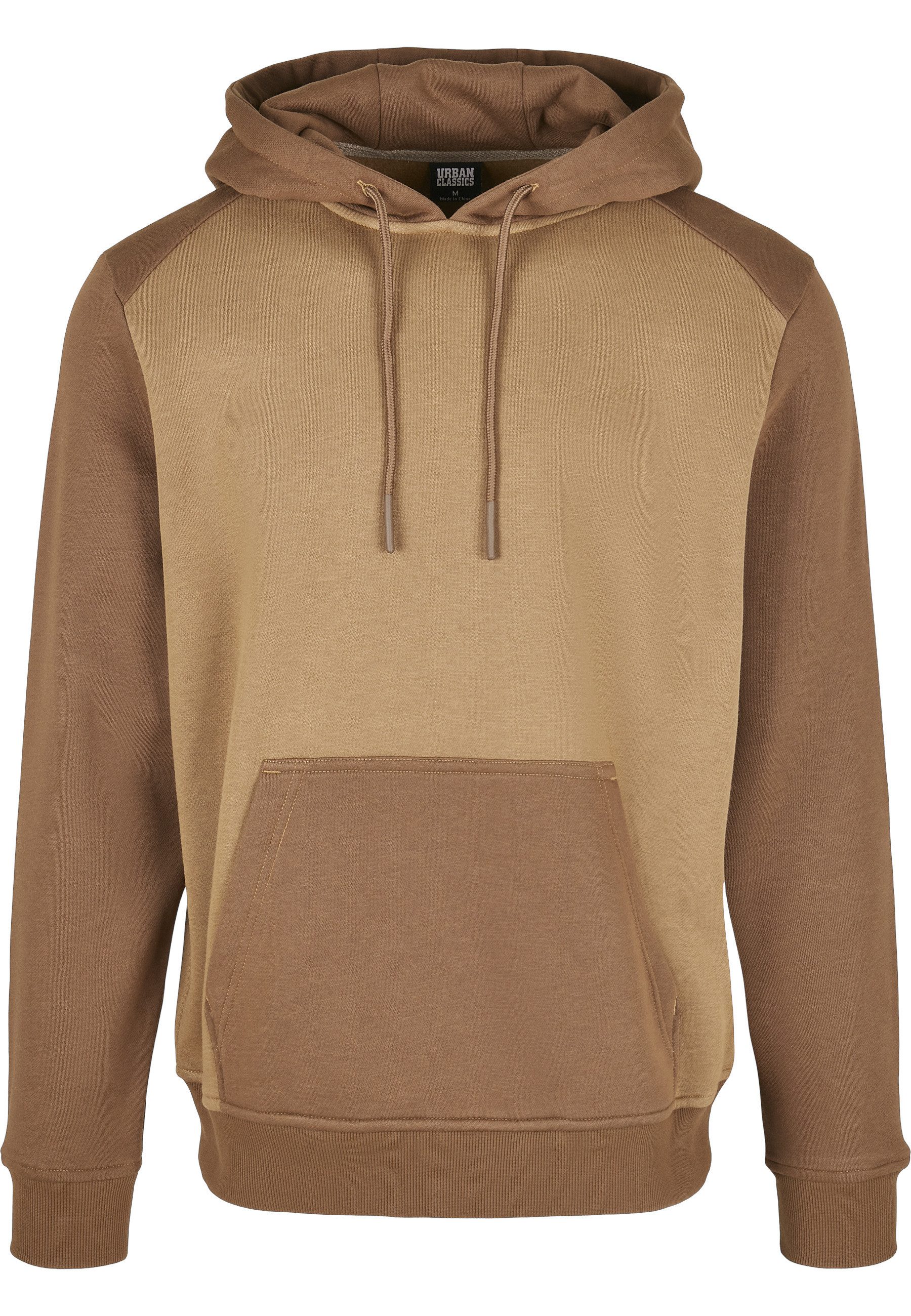 Rundhalspullover Urban Classics Herren 2-Tone Fake Raglan Hoody
