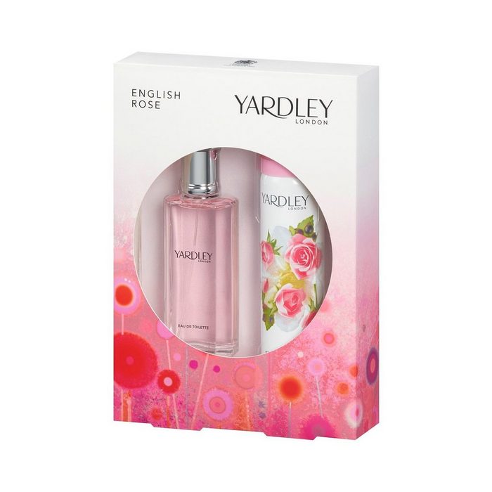 Yardley Duft-Set 2er Set Rose English Rose EDT & Body Spray Collection 125 ml