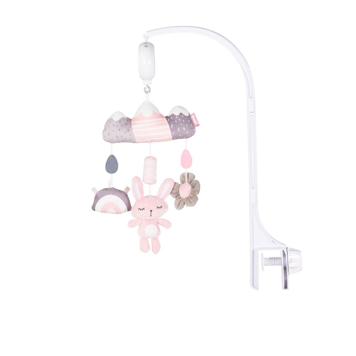 Chipolino Mobile Musik Mobile sleeping Rabbit, Lautstärkeregelung Melodien Regenbogen