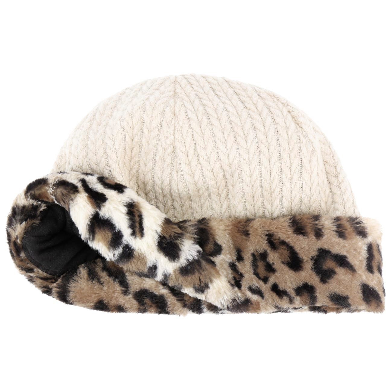 Mayser Beanie (1-St) Damenmütze mit Umschlag, Made in the EU