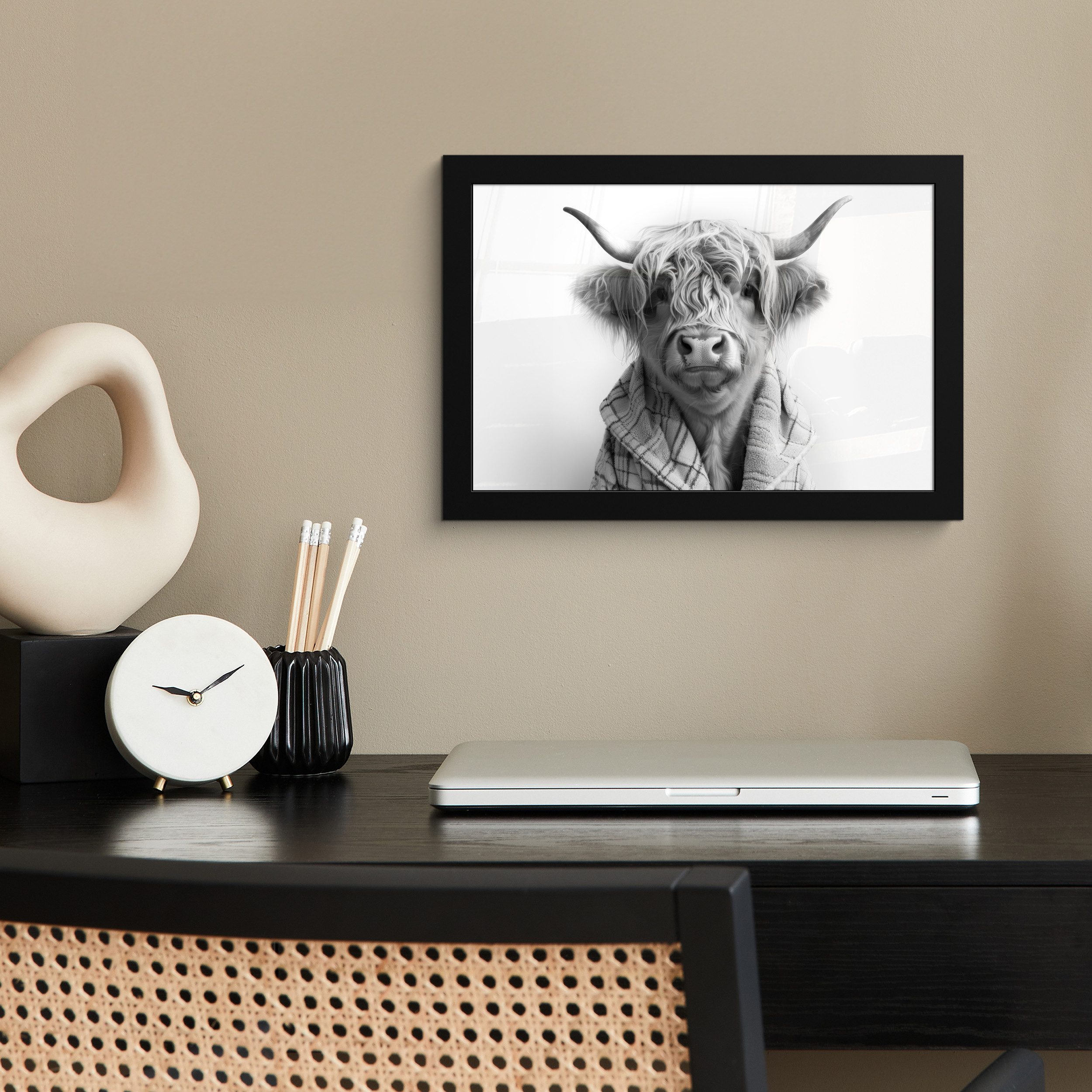 MuchoWow Poster Schottischer Highlander - Kuh günstig online kaufen