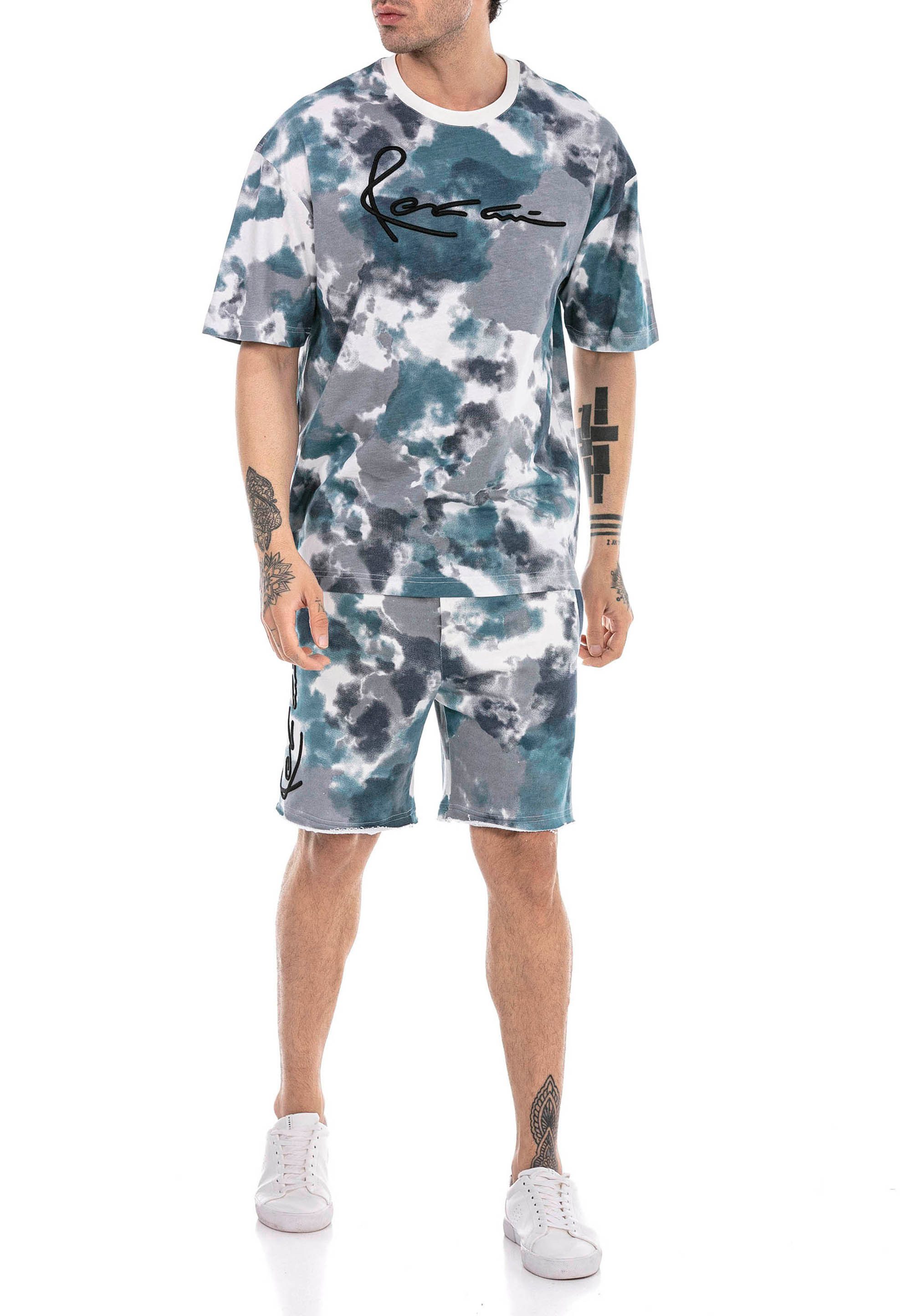 RedBridge T-Shirt & Shorts Red Bridge Herren Set Sweat Freizeit Anzug T-Shi günstig online kaufen